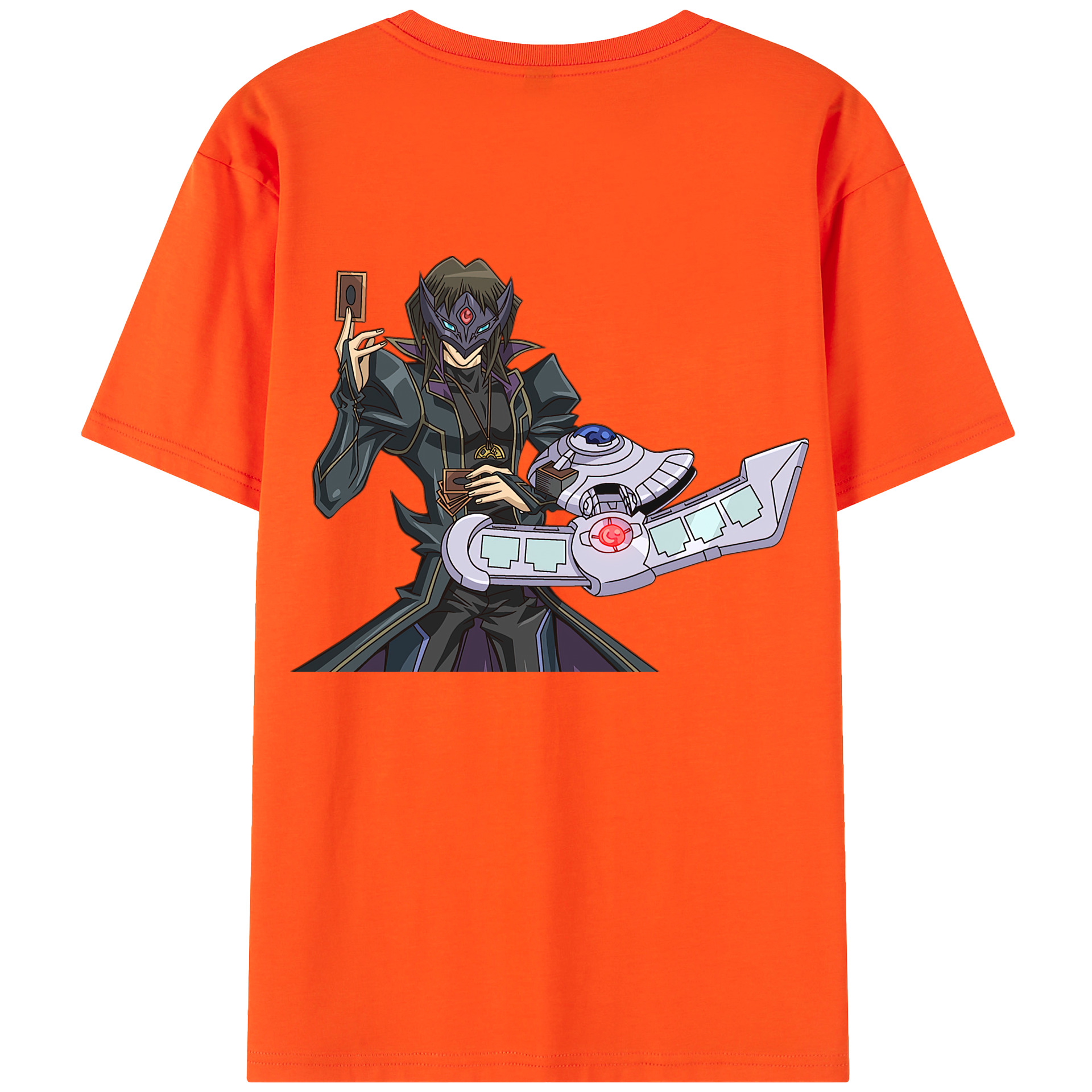 （画像用） 遊☆戯☆王 Yu-Gi-Oh! 綿100％半袖Tシャツ（背面プリント）
