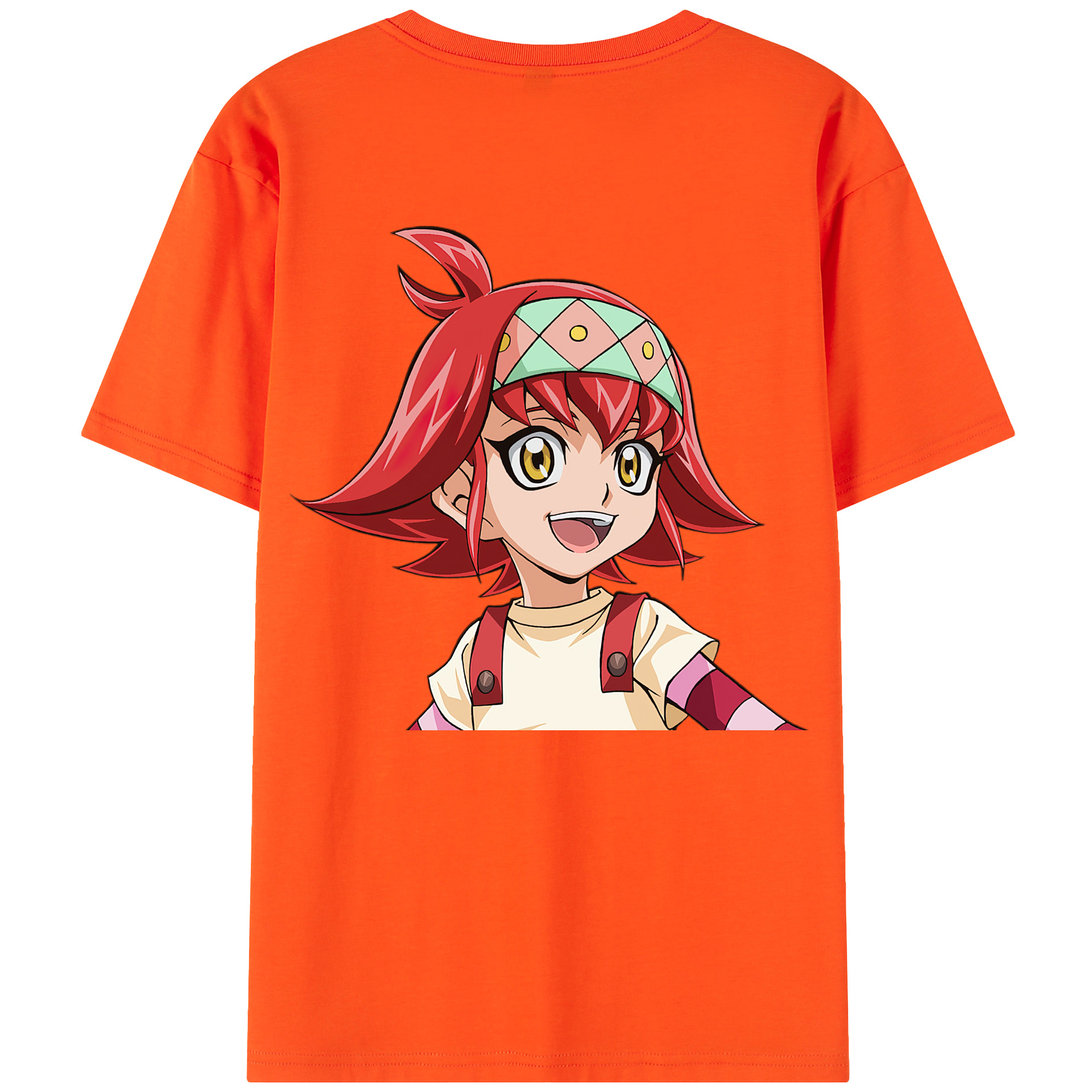 （画像用） 遊☆戯☆王 Yu-Gi-Oh! 綿100％半袖Tシャツ（背面プリント）