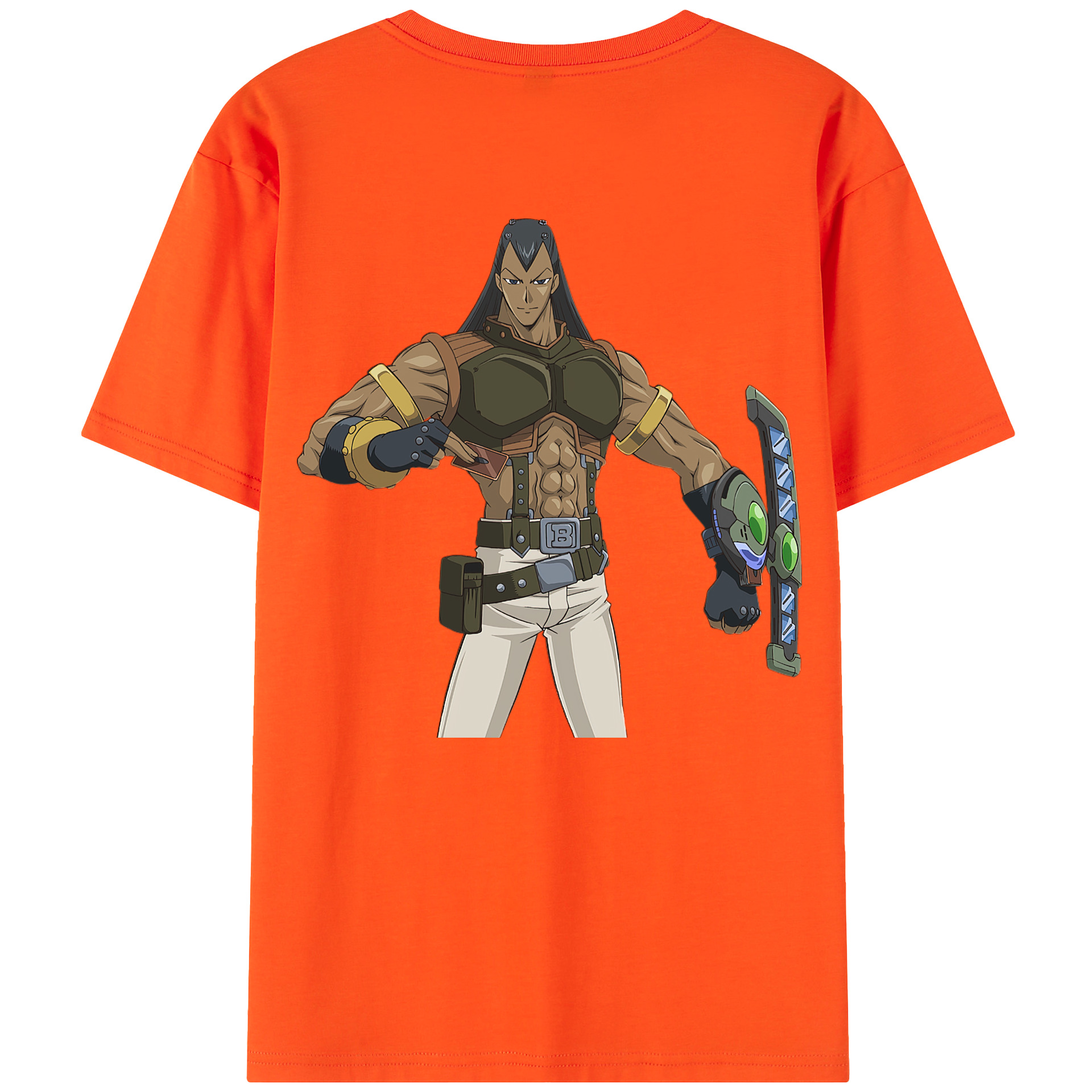 （画像用） 遊☆戯☆王 Yu-Gi-Oh! 綿100％半袖Tシャツ（背面プリント）