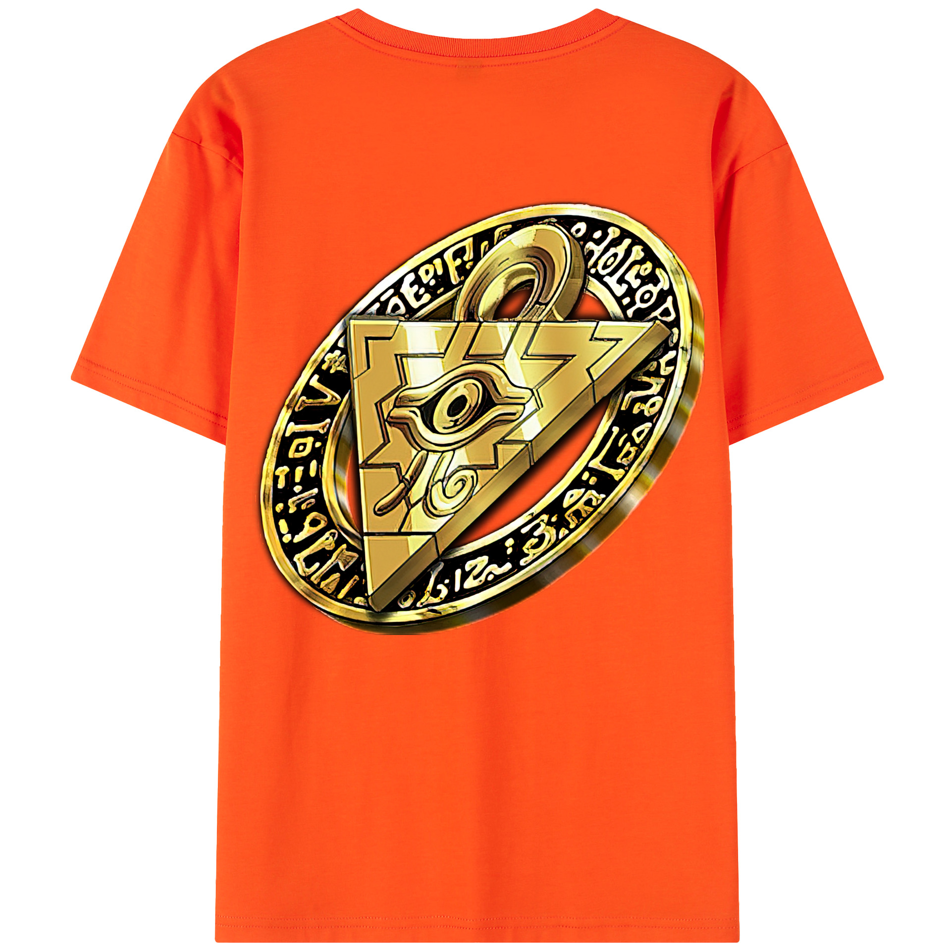（画像用） 遊☆戯☆王 Yu-Gi-Oh! 綿100％半袖Tシャツ（背面プリント）