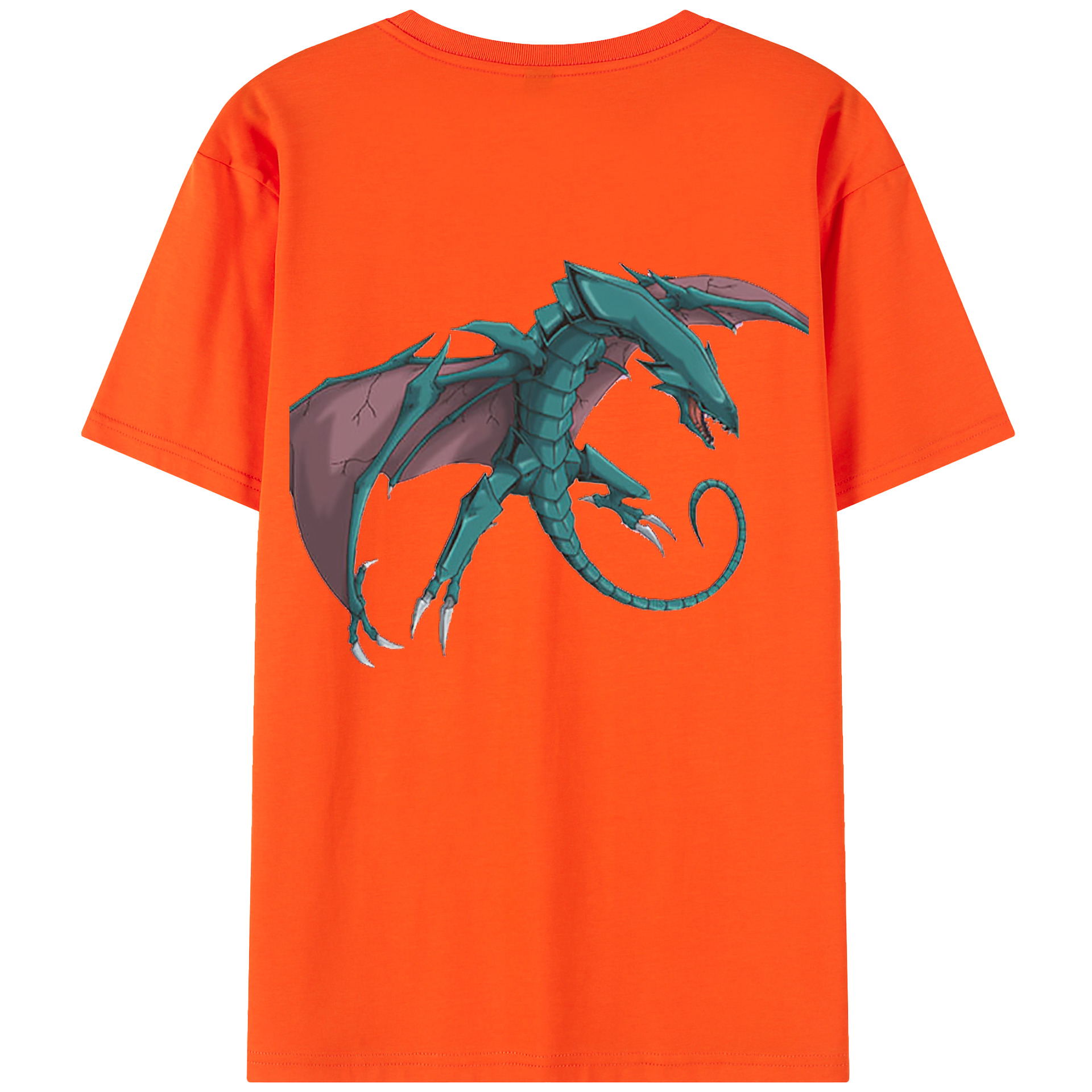 （画像用） 遊☆戯☆王 Yu-Gi-Oh! 綿100％半袖Tシャツ（背面プリント）