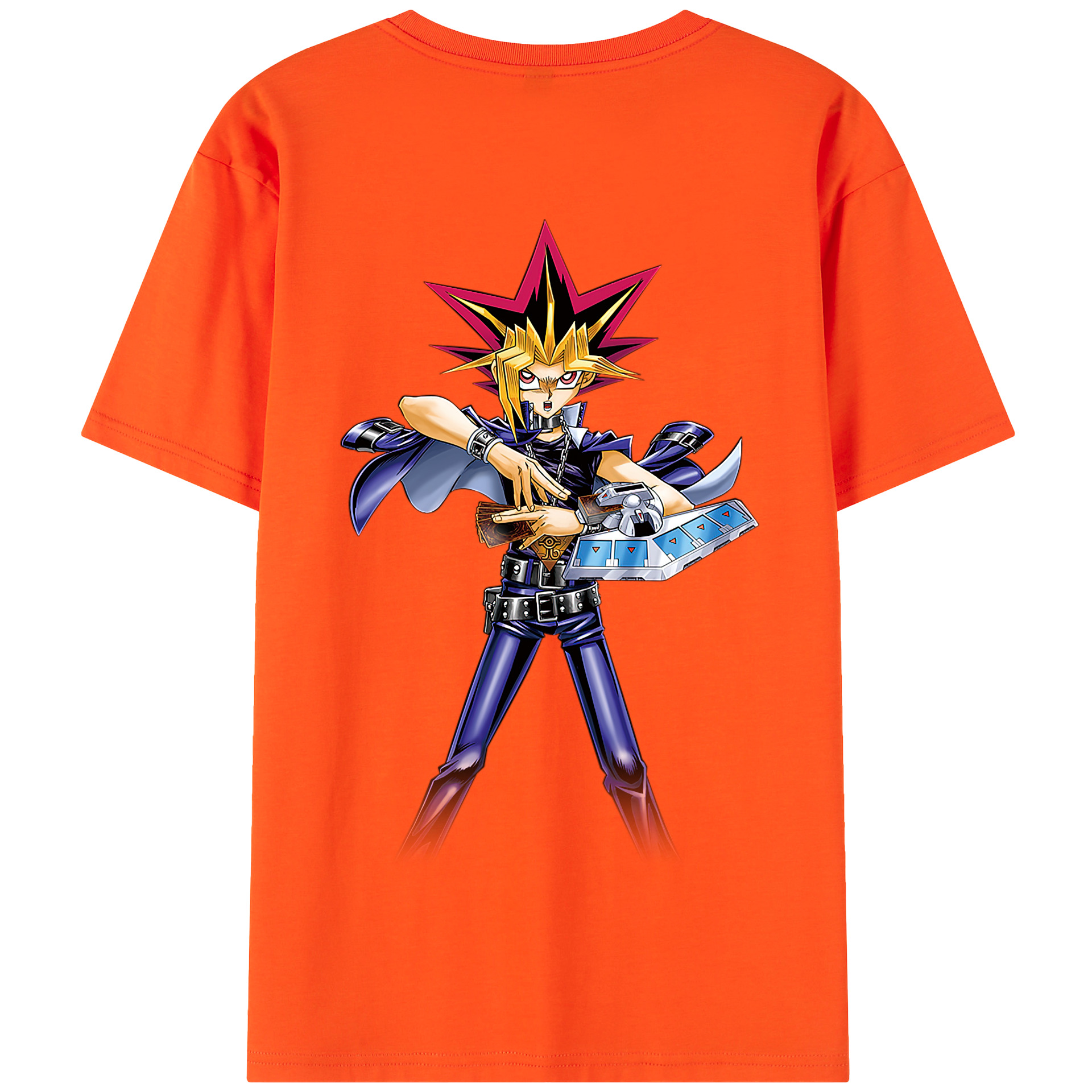 遊☆戯☆王 Yu-Gi-Oh! 綿100％半袖Tシャツ（背面プリント）