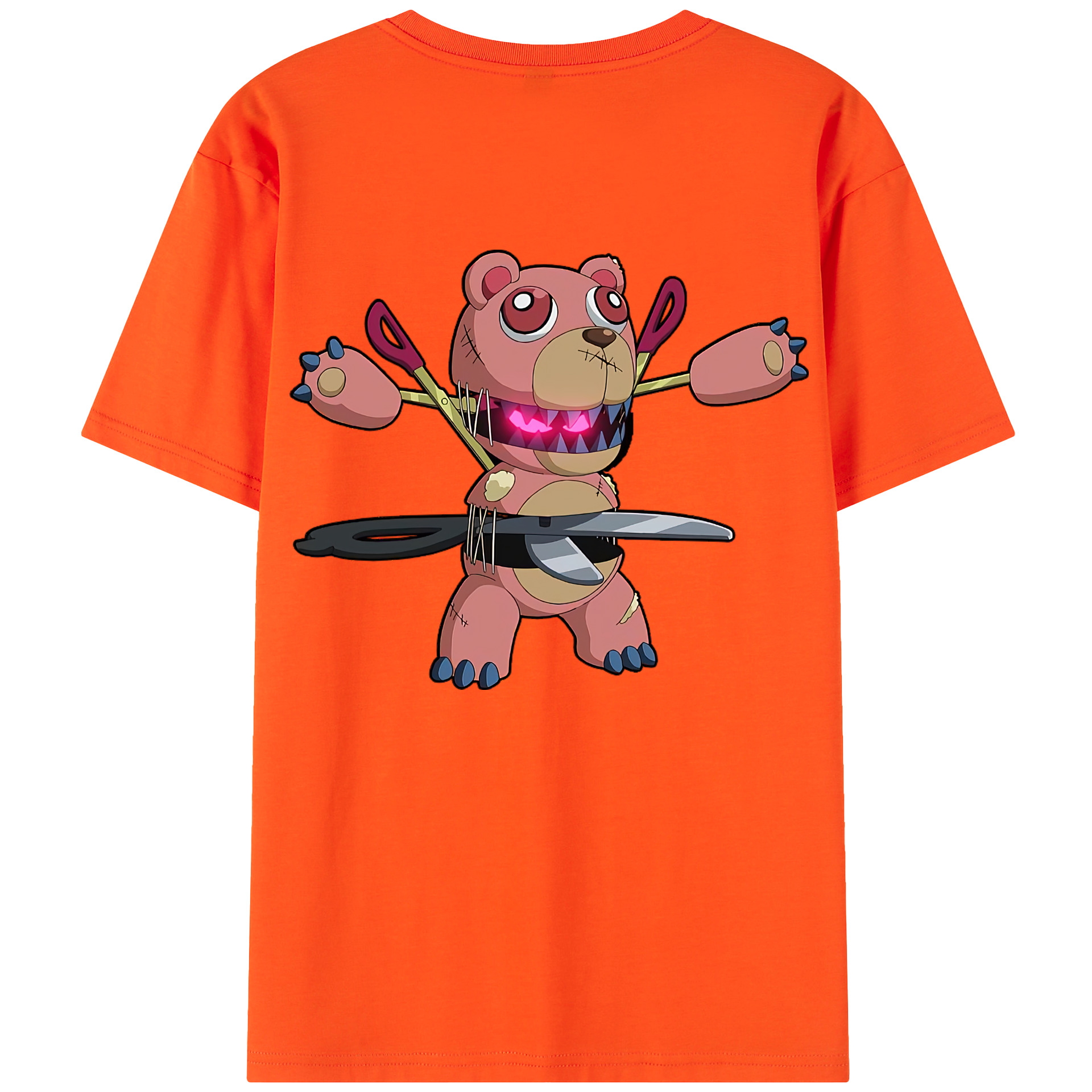 （画像用） 遊☆戯☆王 Yu-Gi-Oh! 綿100％半袖Tシャツ（背面プリント）