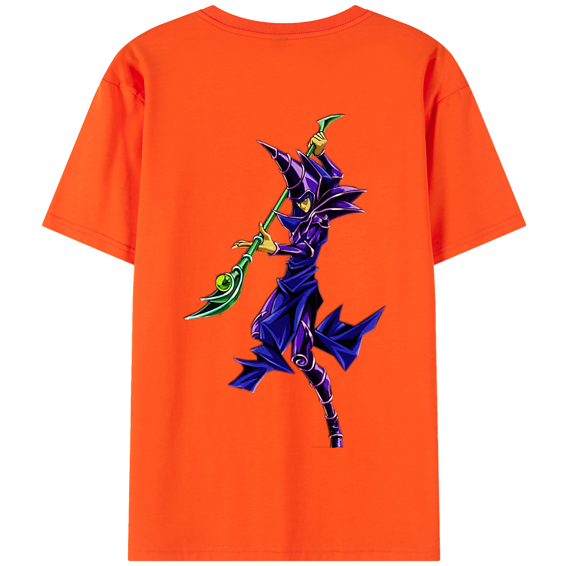 （画像用） 遊☆戯☆王 Yu-Gi-Oh! 綿100％半袖Tシャツ（背面プリント）