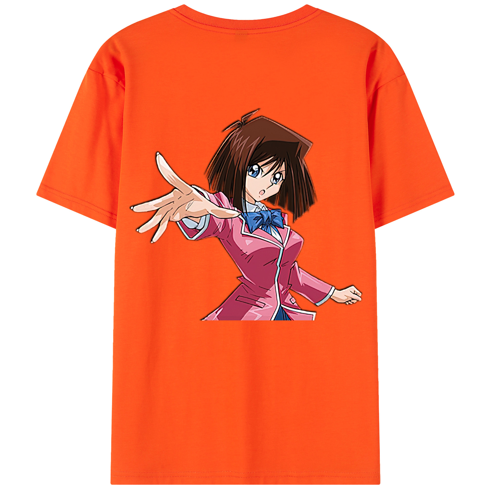 （画像用） 遊☆戯☆王 Yu-Gi-Oh! 綿100％半袖Tシャツ（背面プリント）