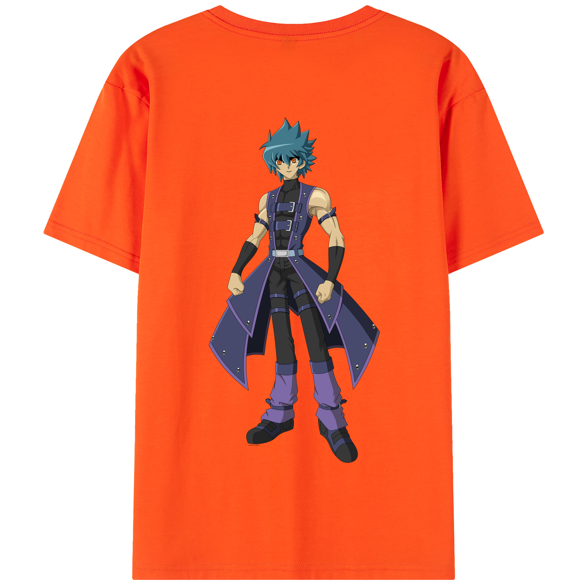（画像用） 遊☆戯☆王 Yu-Gi-Oh! 綿100％半袖Tシャツ（背面プリント）
