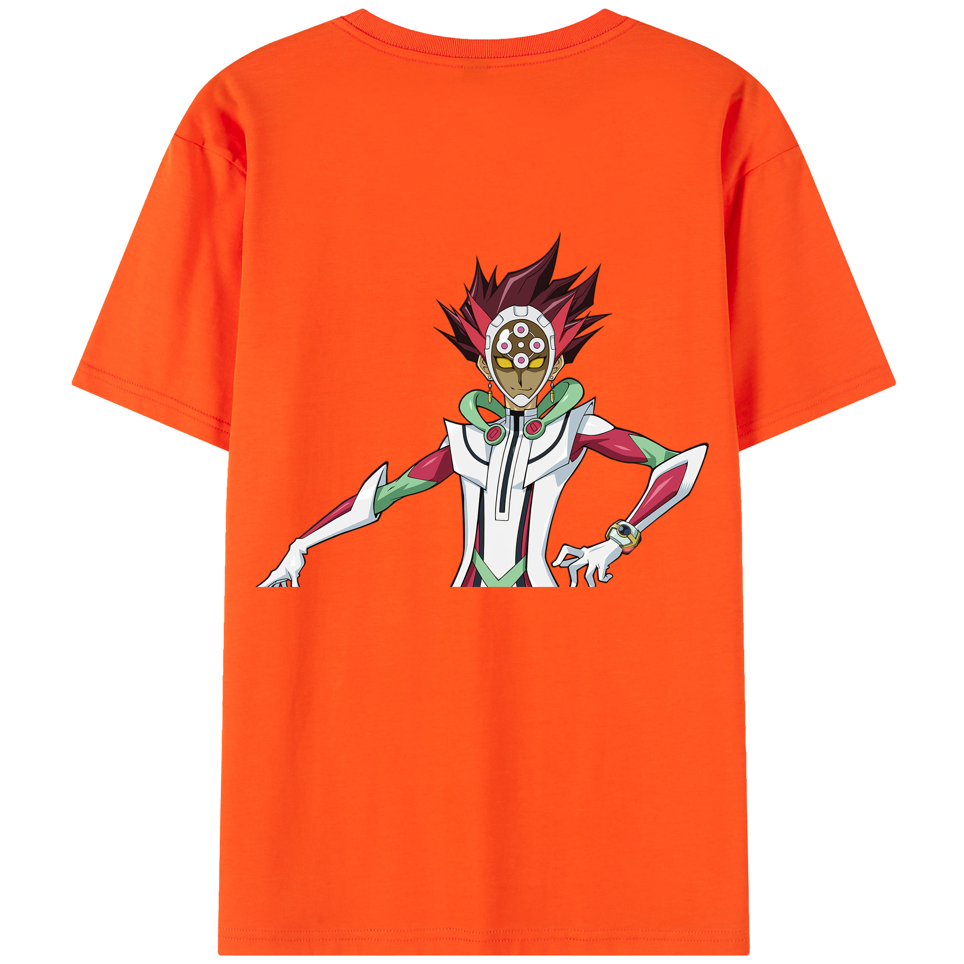 （画像用） 遊☆戯☆王 Yu-Gi-Oh! 綿100％半袖Tシャツ（背面プリント）
