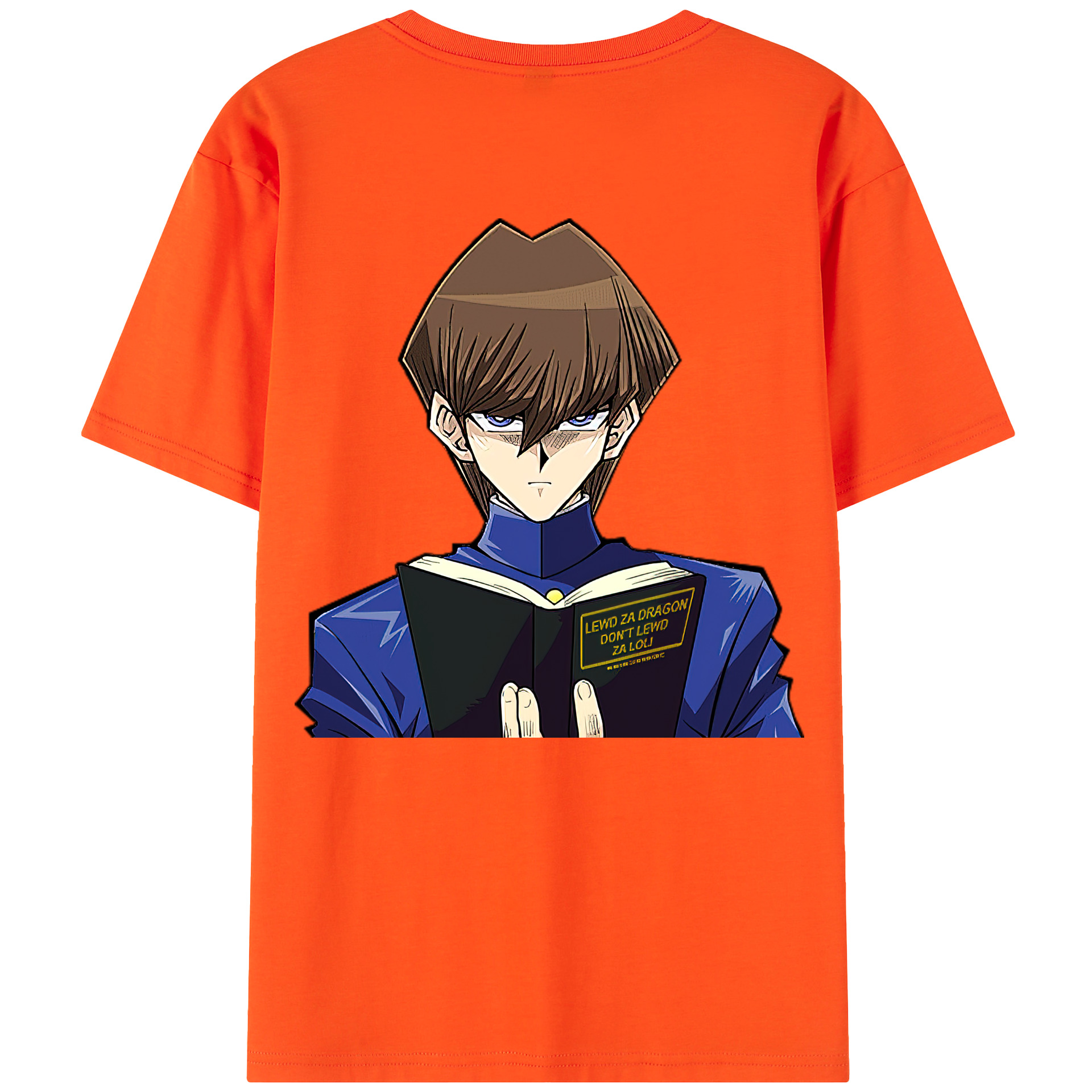 （画像用） 遊☆戯☆王 Yu-Gi-Oh! 綿100％半袖Tシャツ（背面プリント）