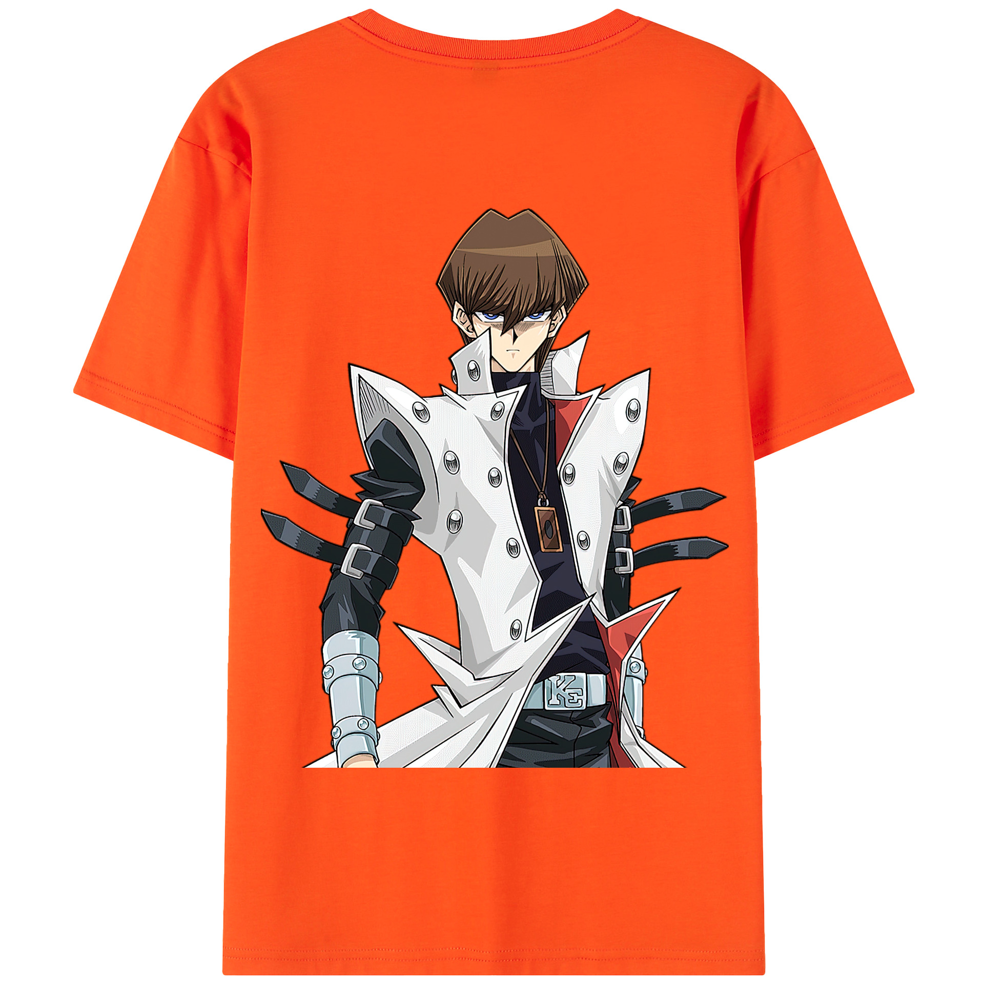 （画像用） 遊☆戯☆王 Yu-Gi-Oh! 綿100％半袖Tシャツ（背面プリント）