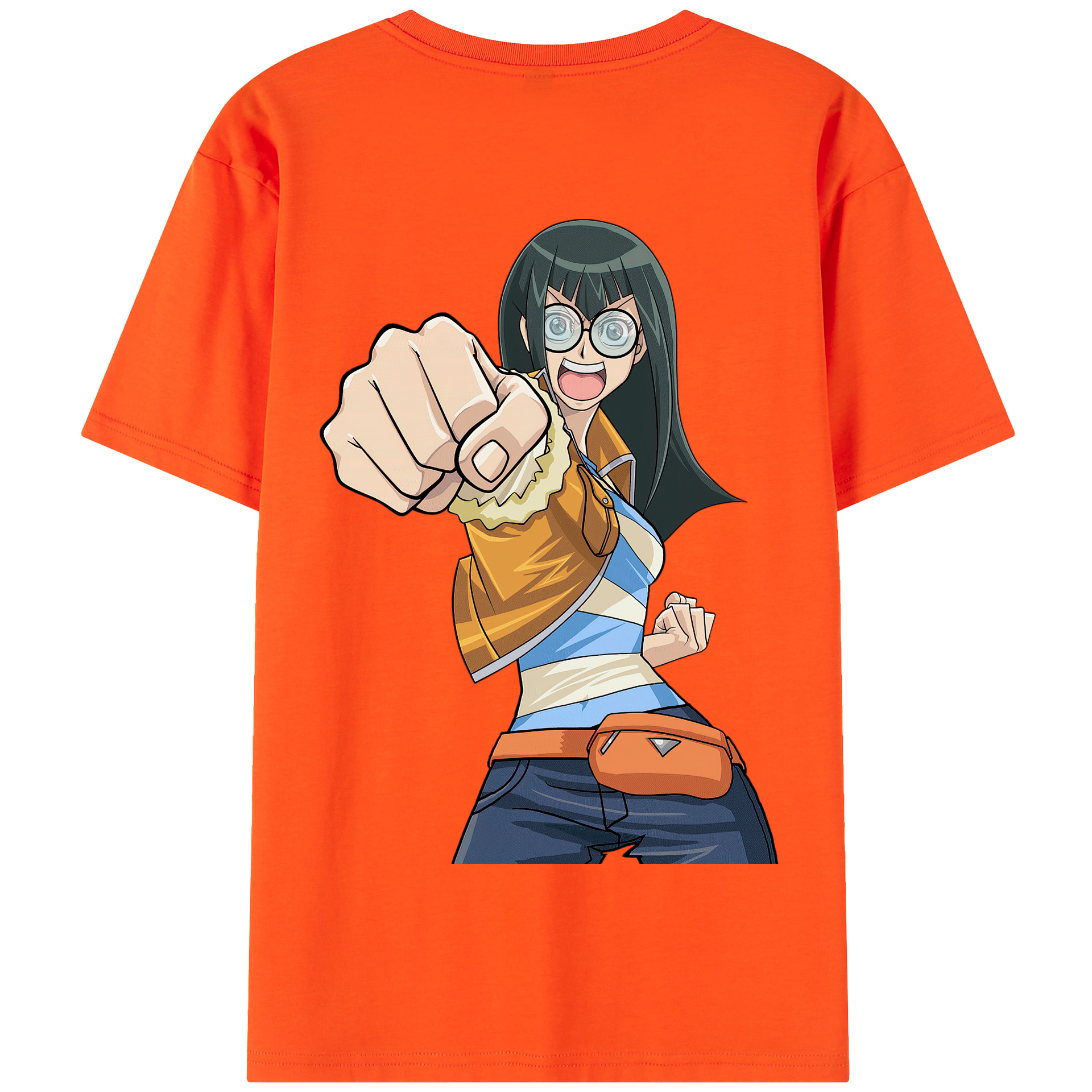 （画像用） 遊☆戯☆王 Yu-Gi-Oh! 綿100％半袖Tシャツ（背面プリント）