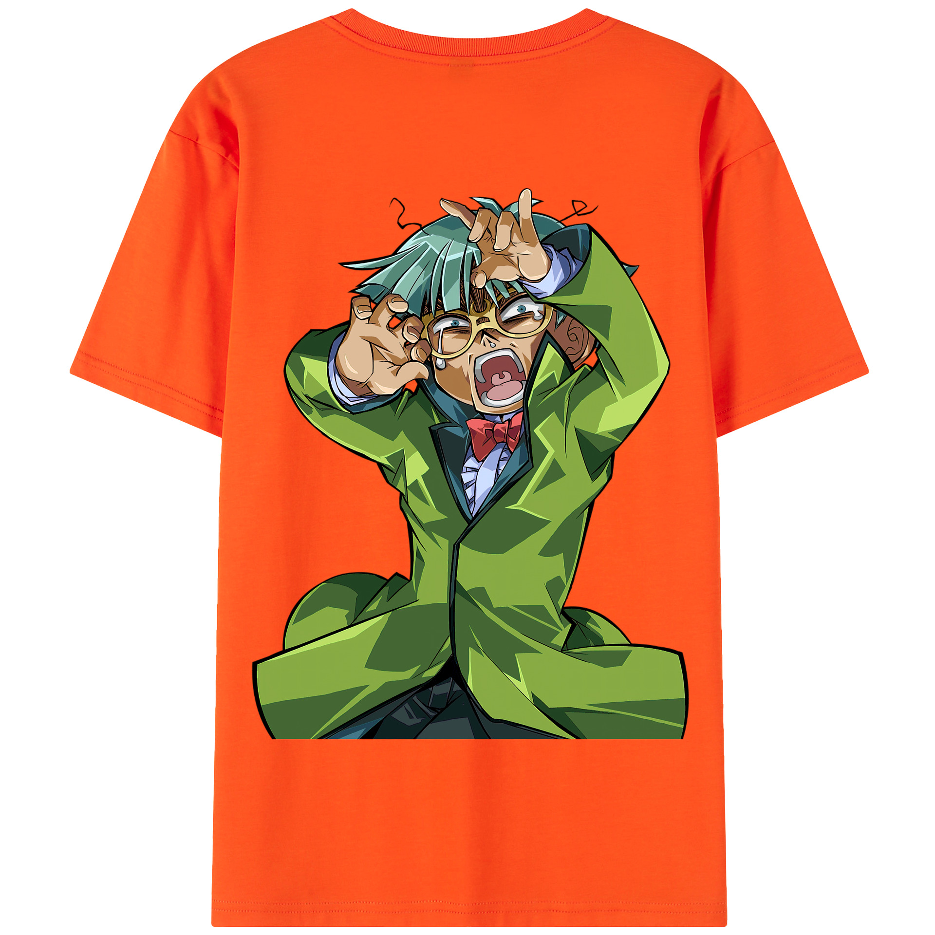 （画像用） 遊☆戯☆王 Yu-Gi-Oh! 綿100％半袖Tシャツ（背面プリント）
