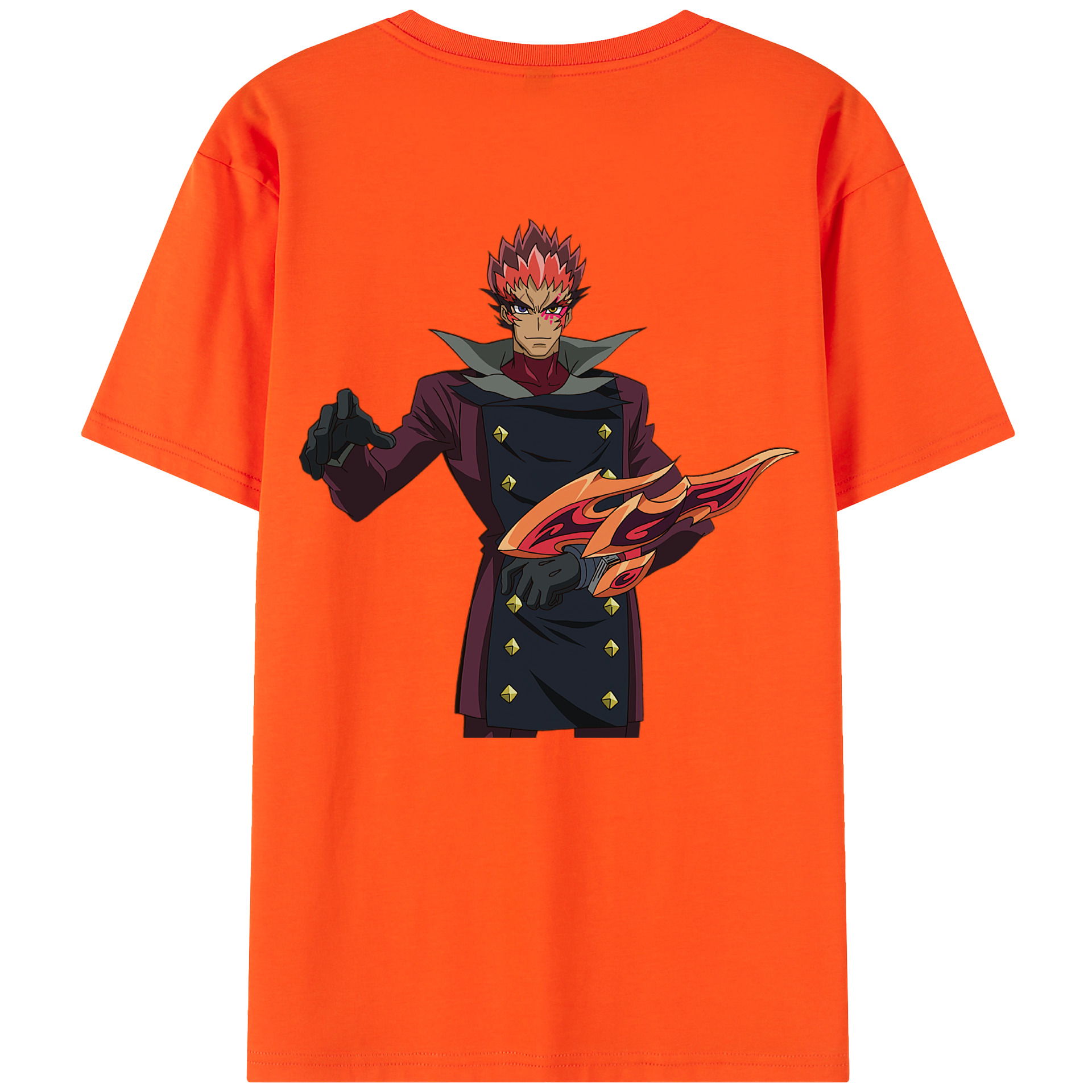 遊☆戯☆王 Yu-Gi-Oh! 綿100％半袖Tシャツ（背面プリント）