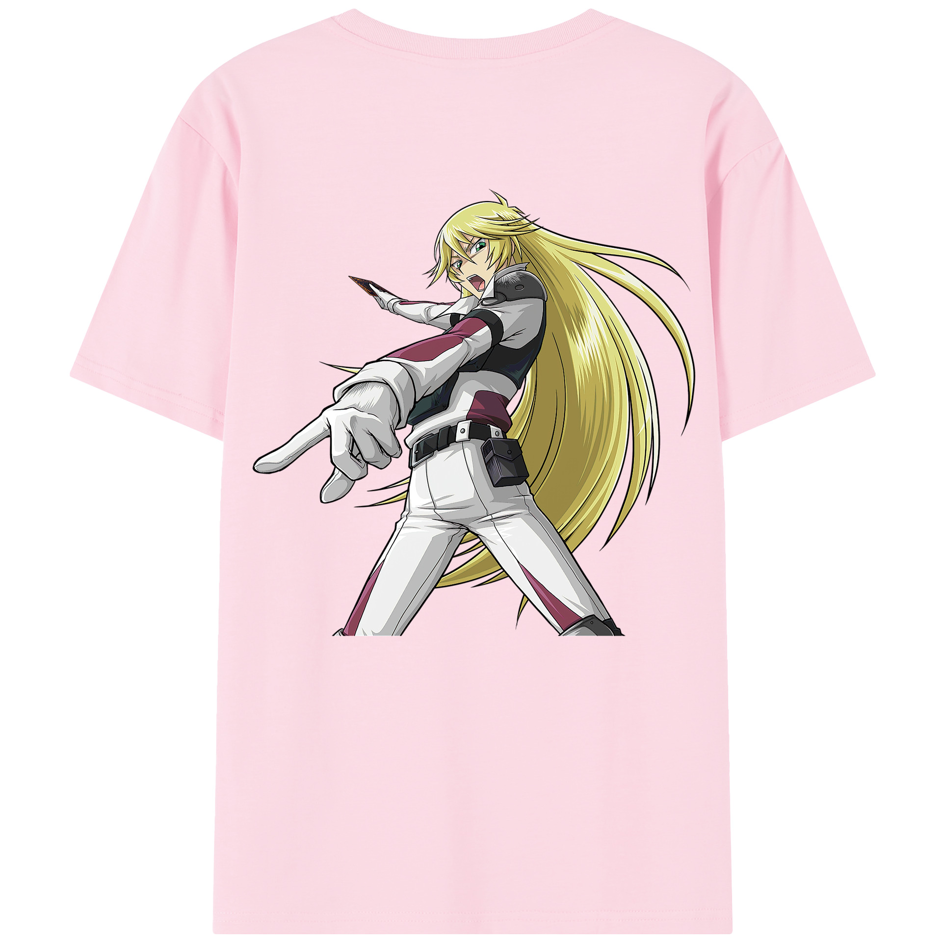 （画像用） 遊☆戯☆王 Yu-Gi-Oh! 綿100％半袖Tシャツ（背面プリント）
