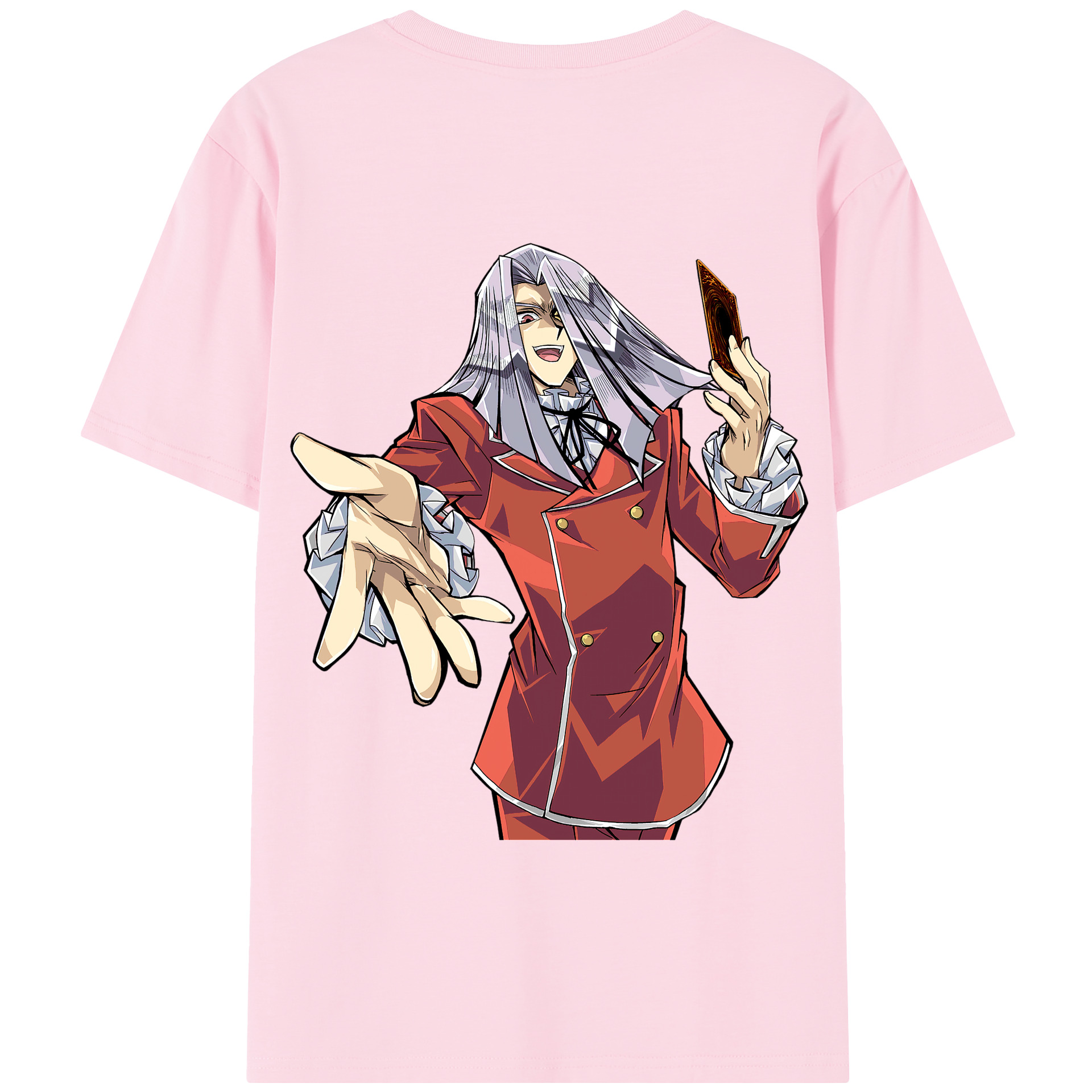 （画像用） 遊☆戯☆王 Yu-Gi-Oh! 綿100％半袖Tシャツ（背面プリント）