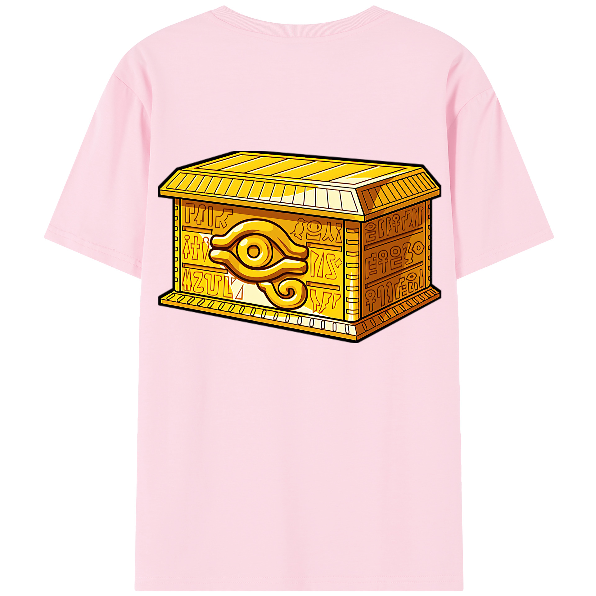 （画像用） 遊☆戯☆王 Yu-Gi-Oh! 綿100％半袖Tシャツ（背面プリント）
