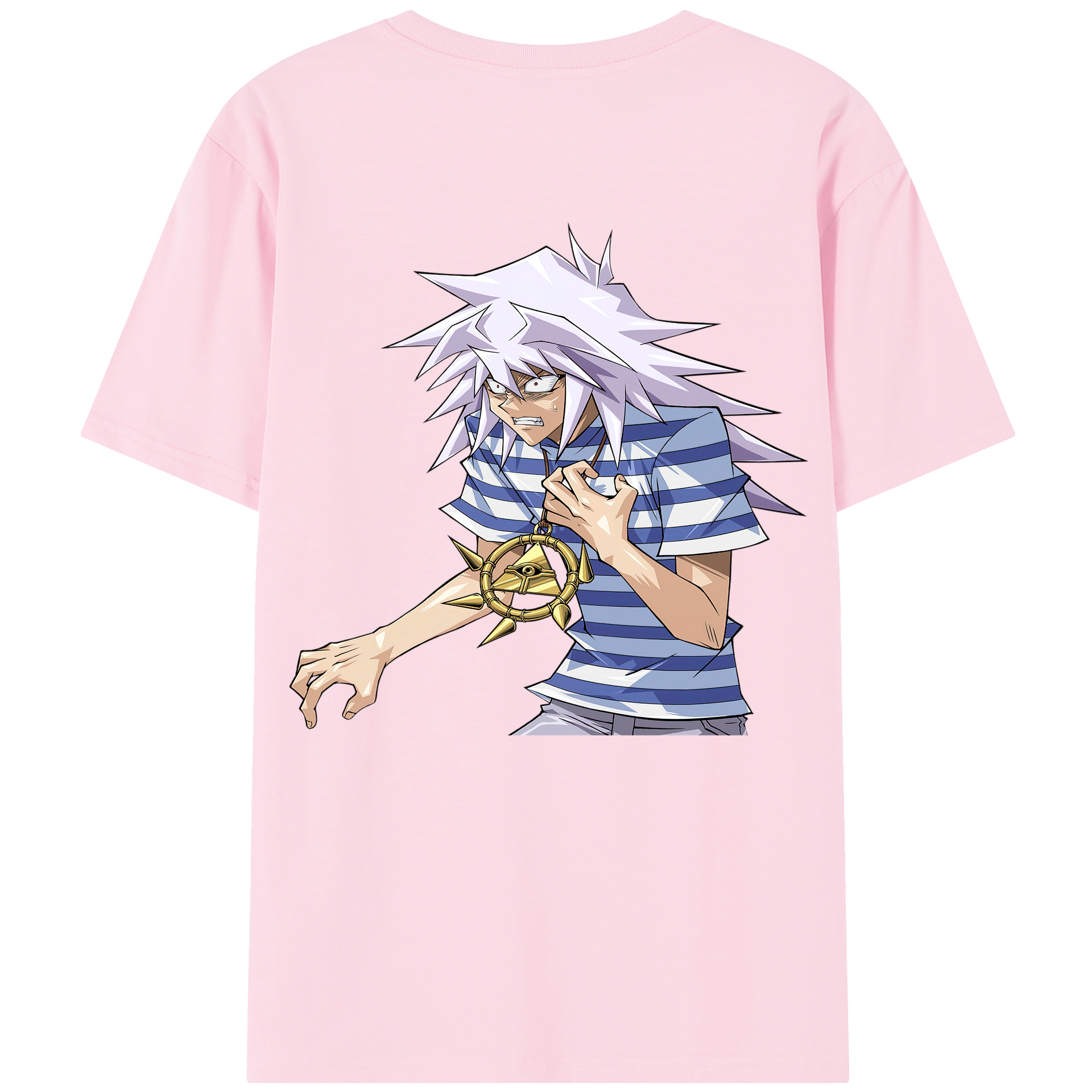 （画像用） 遊☆戯☆王 Yu-Gi-Oh! 綿100％半袖Tシャツ（背面プリント）
