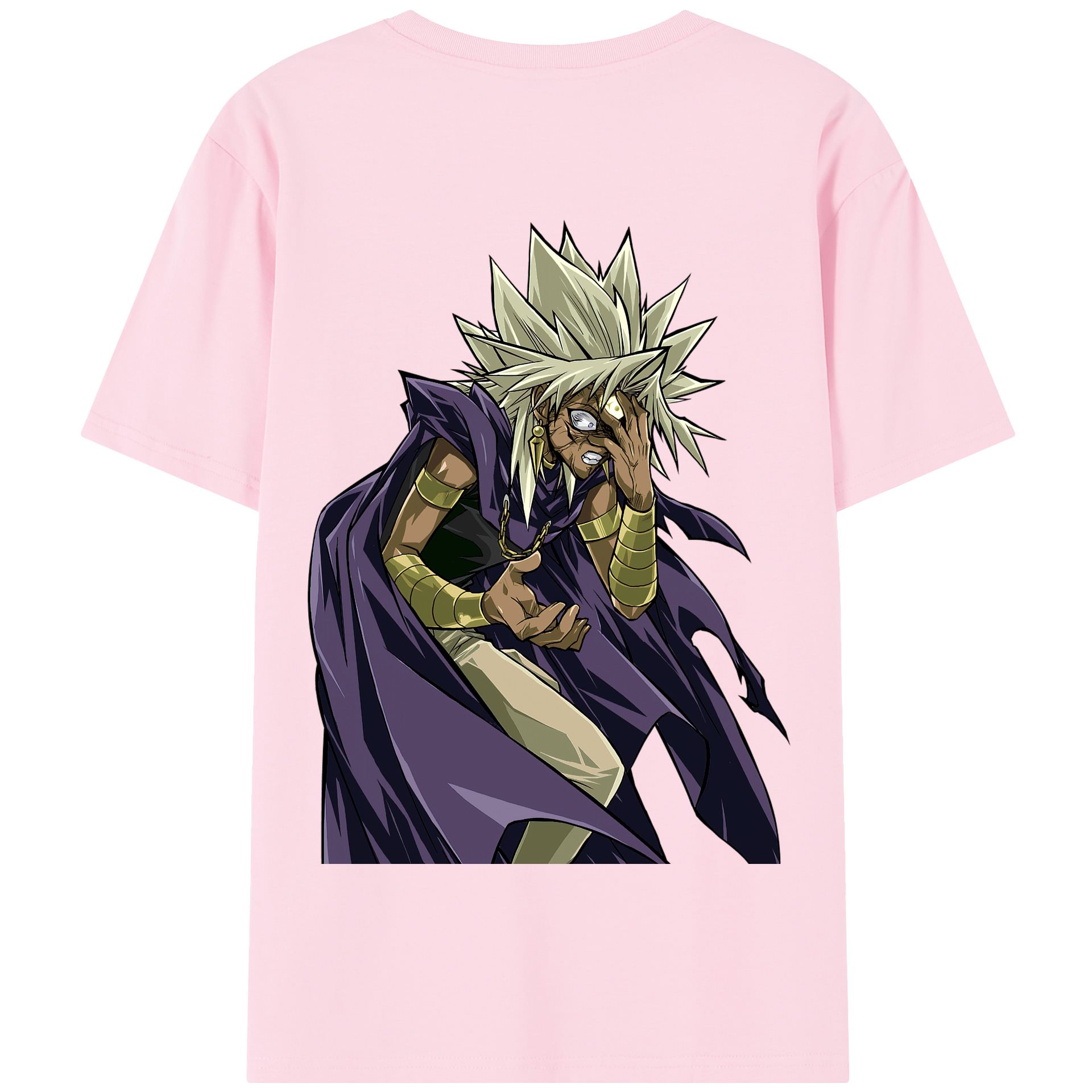 （画像用） 遊☆戯☆王 Yu-Gi-Oh! 綿100％半袖Tシャツ（背面プリント）