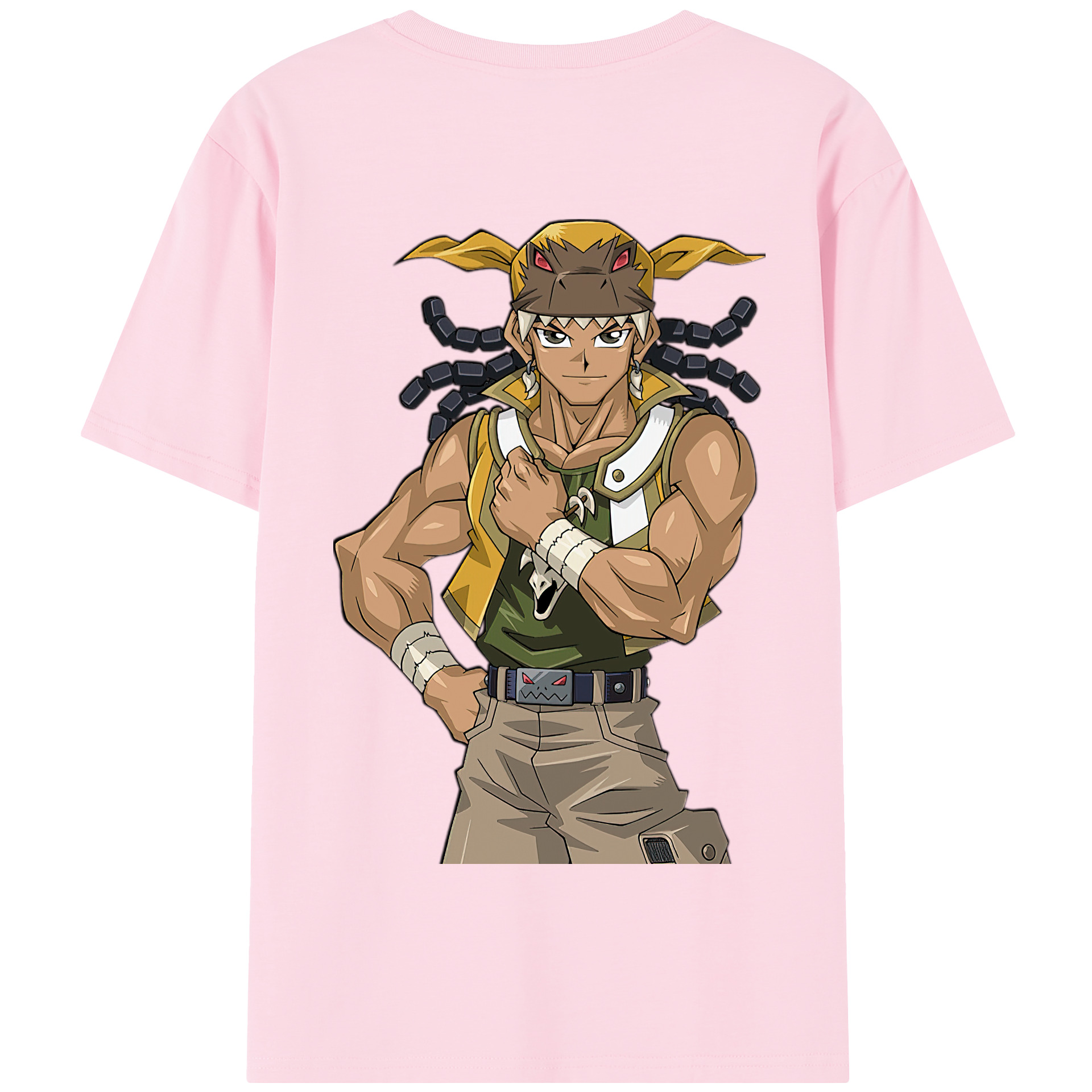 （画像用） 遊☆戯☆王 Yu-Gi-Oh! 綿100％半袖Tシャツ（背面プリント）