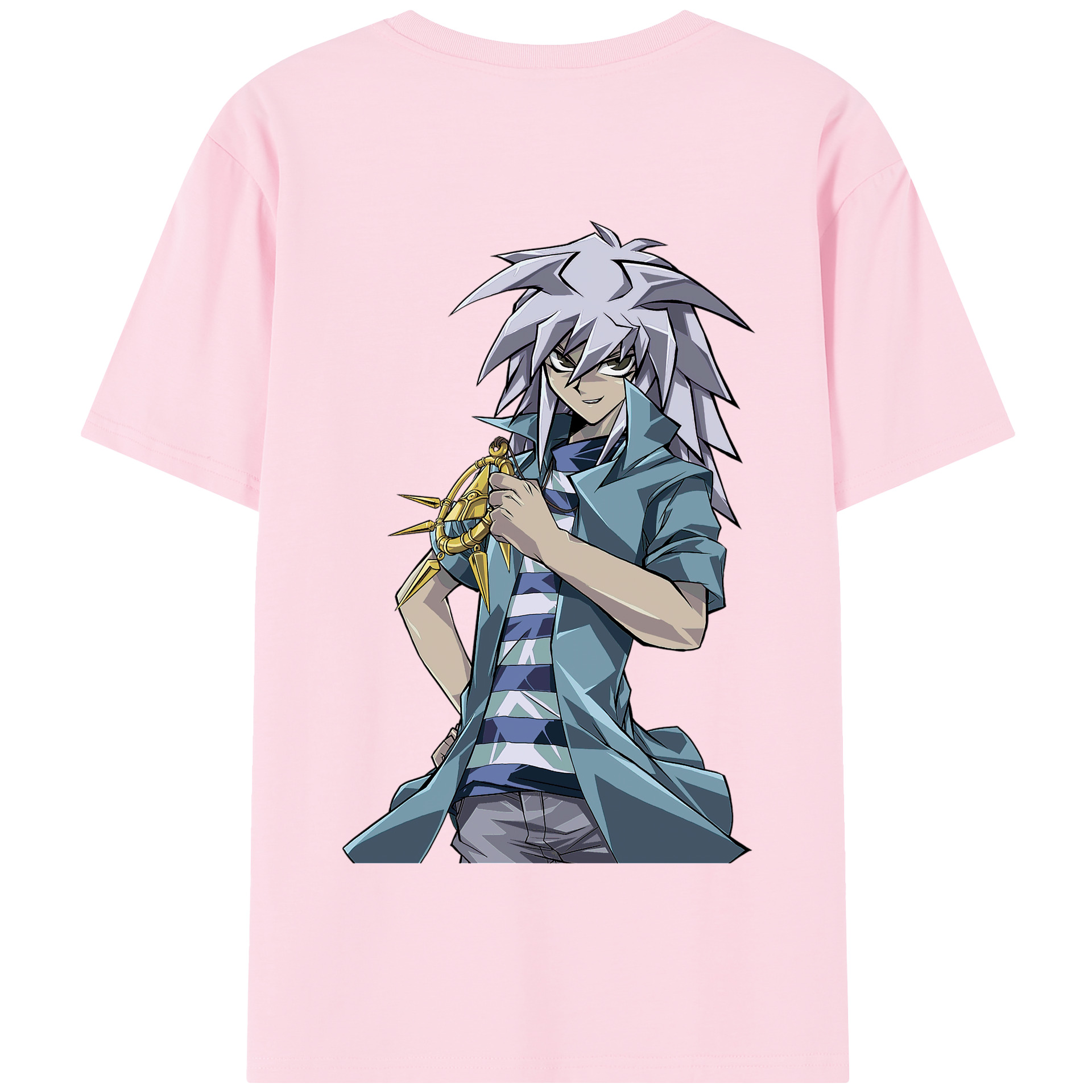（画像用） 遊☆戯☆王 Yu-Gi-Oh! 綿100％半袖Tシャツ（背面プリント）