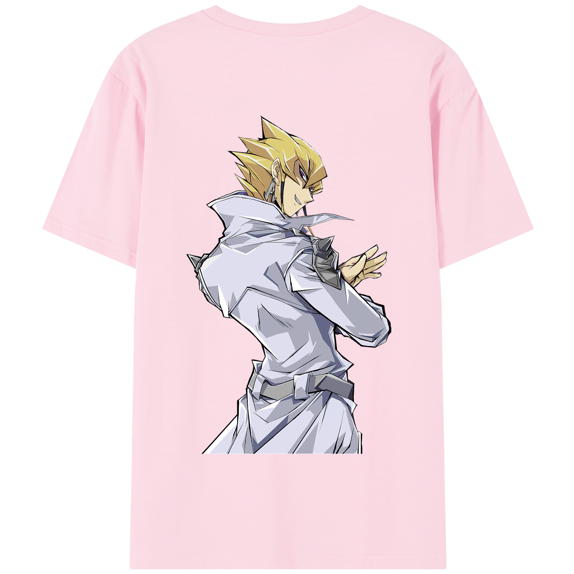 （画像用） 遊☆戯☆王 Yu-Gi-Oh! 綿100％半袖Tシャツ（背面プリント）