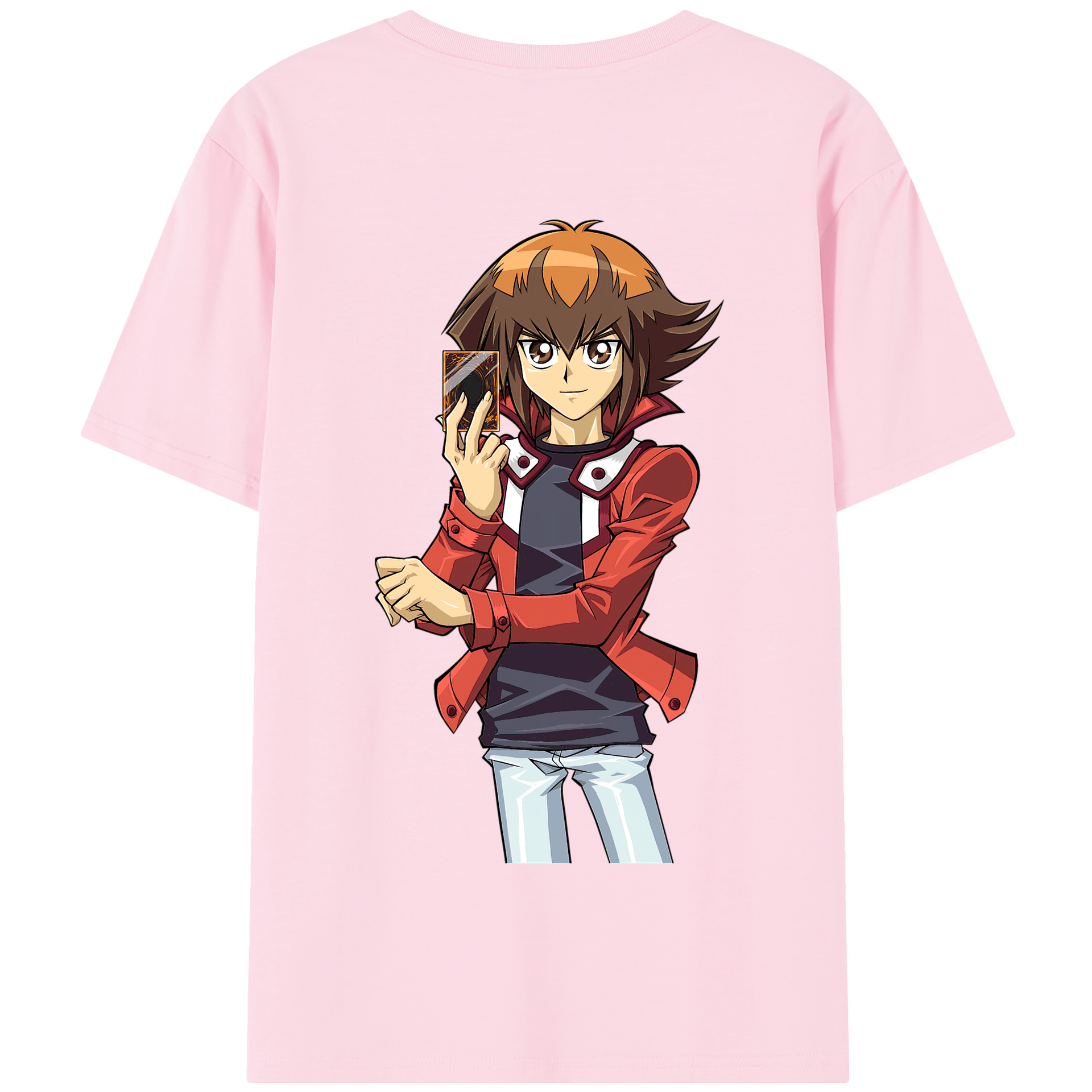 （画像用） 遊☆戯☆王 Yu-Gi-Oh! 綿100％半袖Tシャツ（背面プリント）