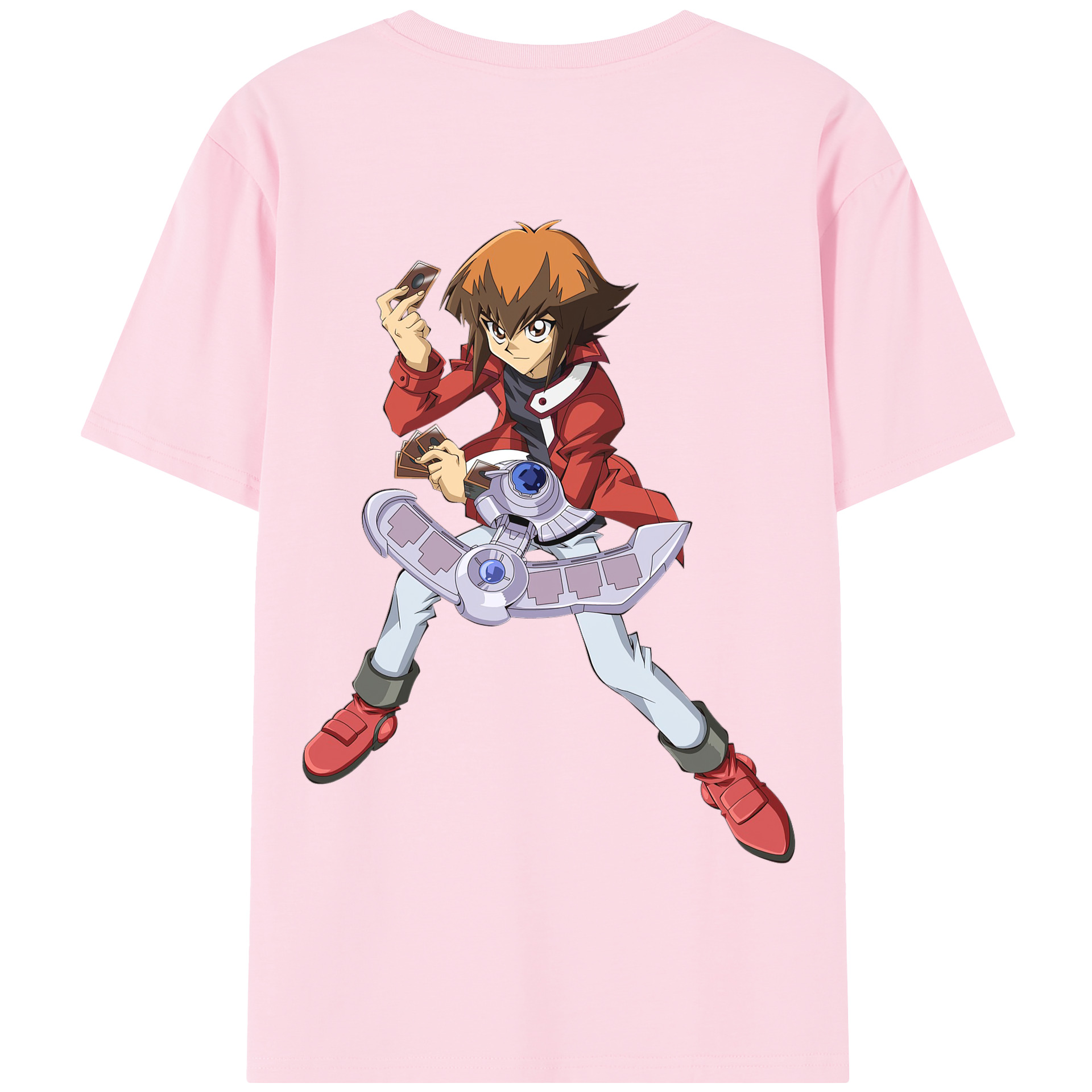 （画像用） 遊☆戯☆王 Yu-Gi-Oh! 綿100％半袖Tシャツ（背面プリント）