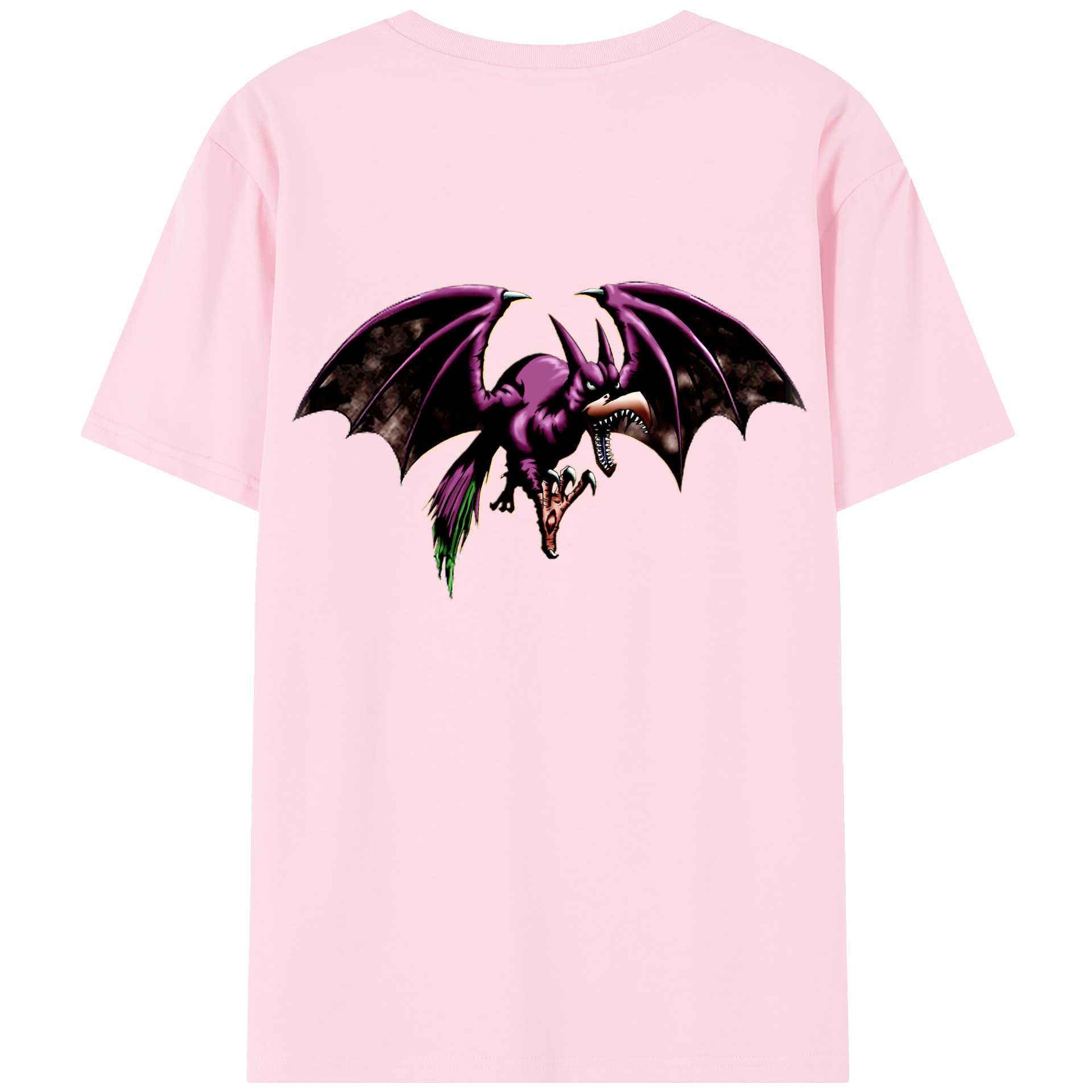 （画像用） 遊☆戯☆王 Yu-Gi-Oh! 綿100％半袖Tシャツ（背面プリント）