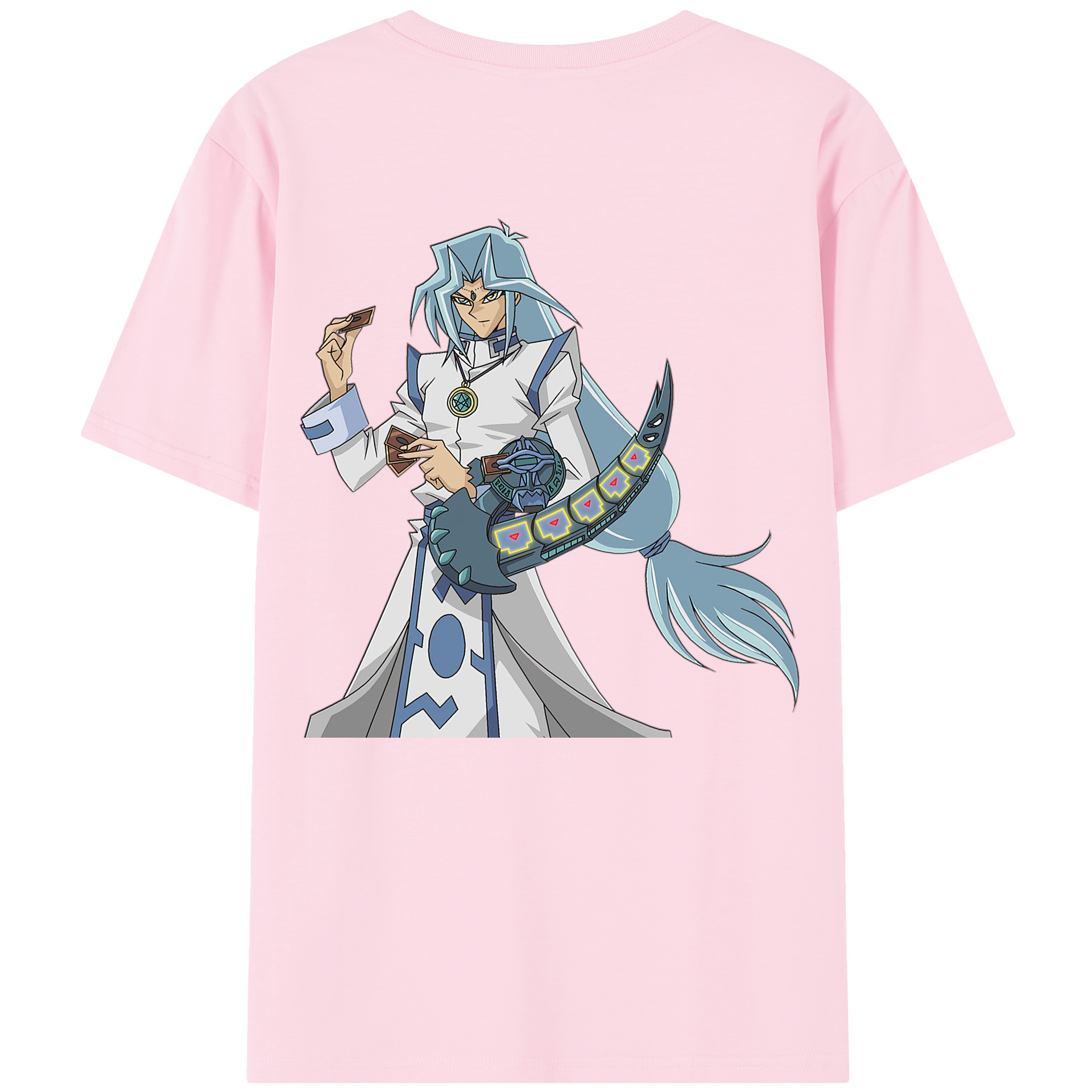 （画像用） 遊☆戯☆王 Yu-Gi-Oh! 綿100％半袖Tシャツ（背面プリント）
