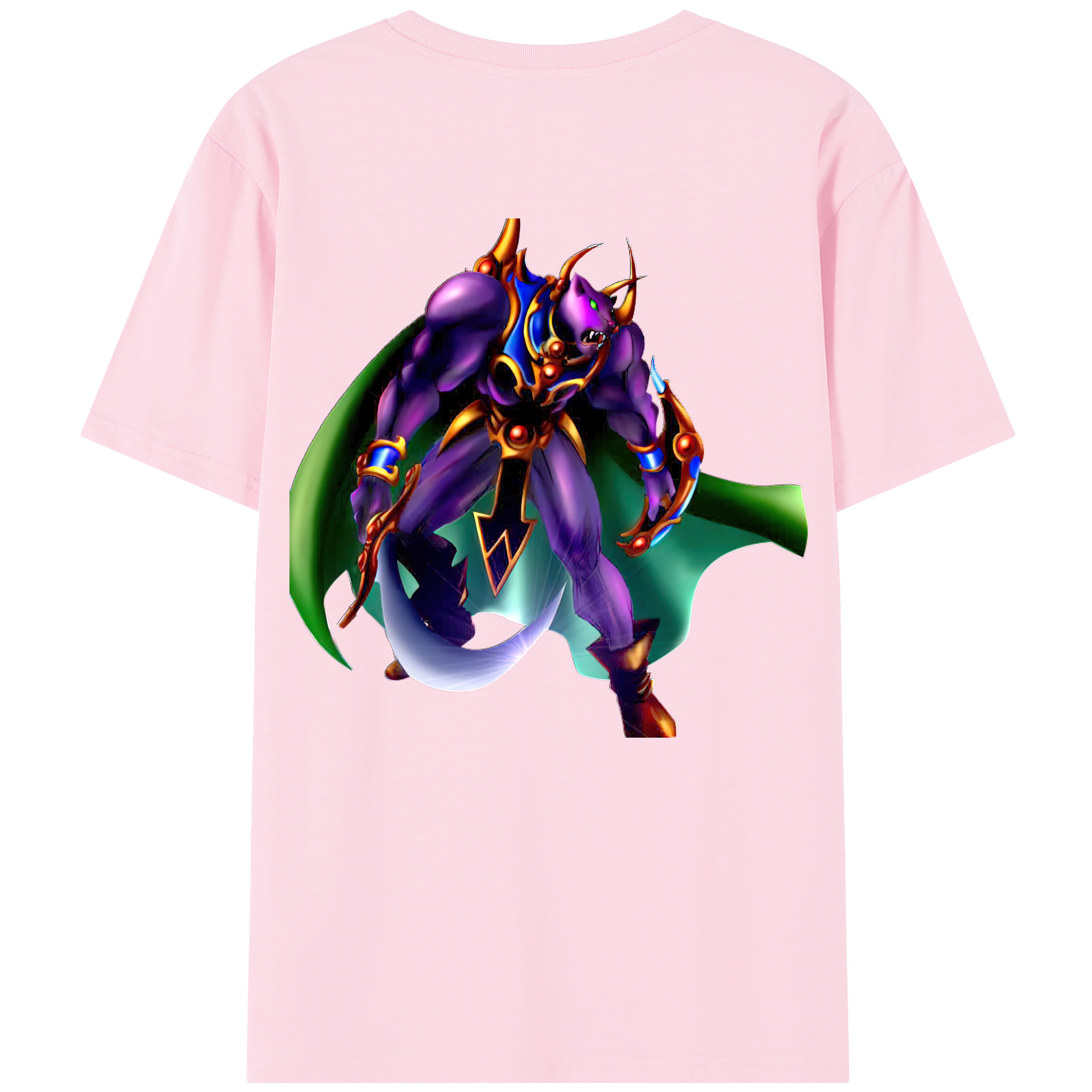 （画像用） 遊☆戯☆王 Yu-Gi-Oh! 綿100％半袖Tシャツ（背面プリント）