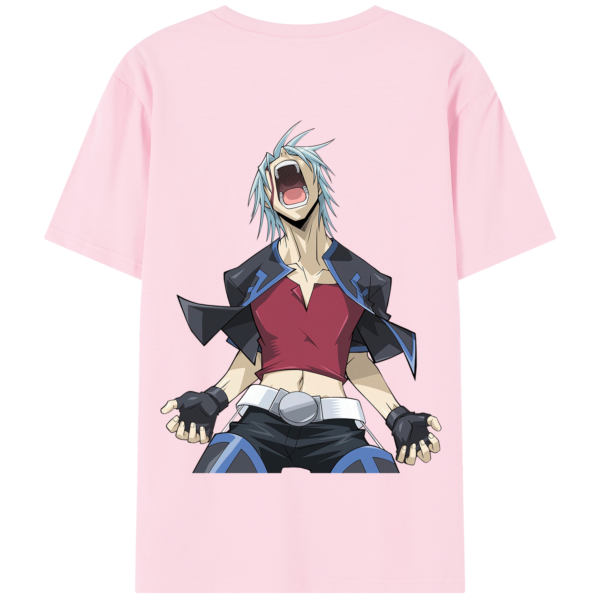 （画像用） 遊☆戯☆王 Yu-Gi-Oh! 綿100％半袖Tシャツ（背面プリント）