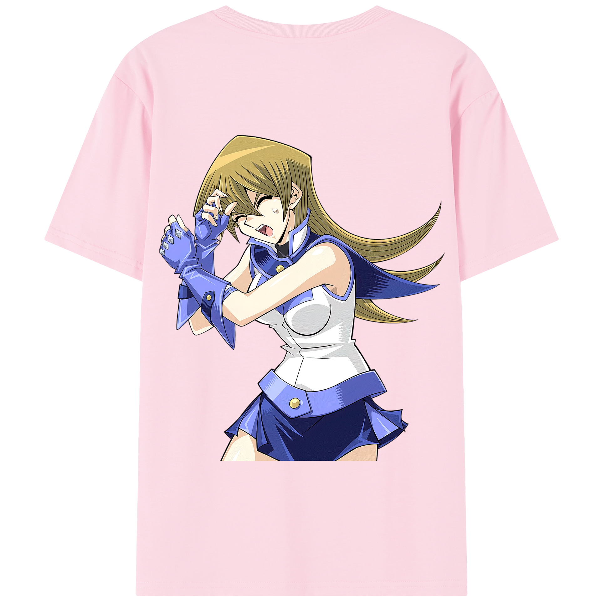 （画像用） 遊☆戯☆王 Yu-Gi-Oh! 綿100％半袖Tシャツ（背面プリント）