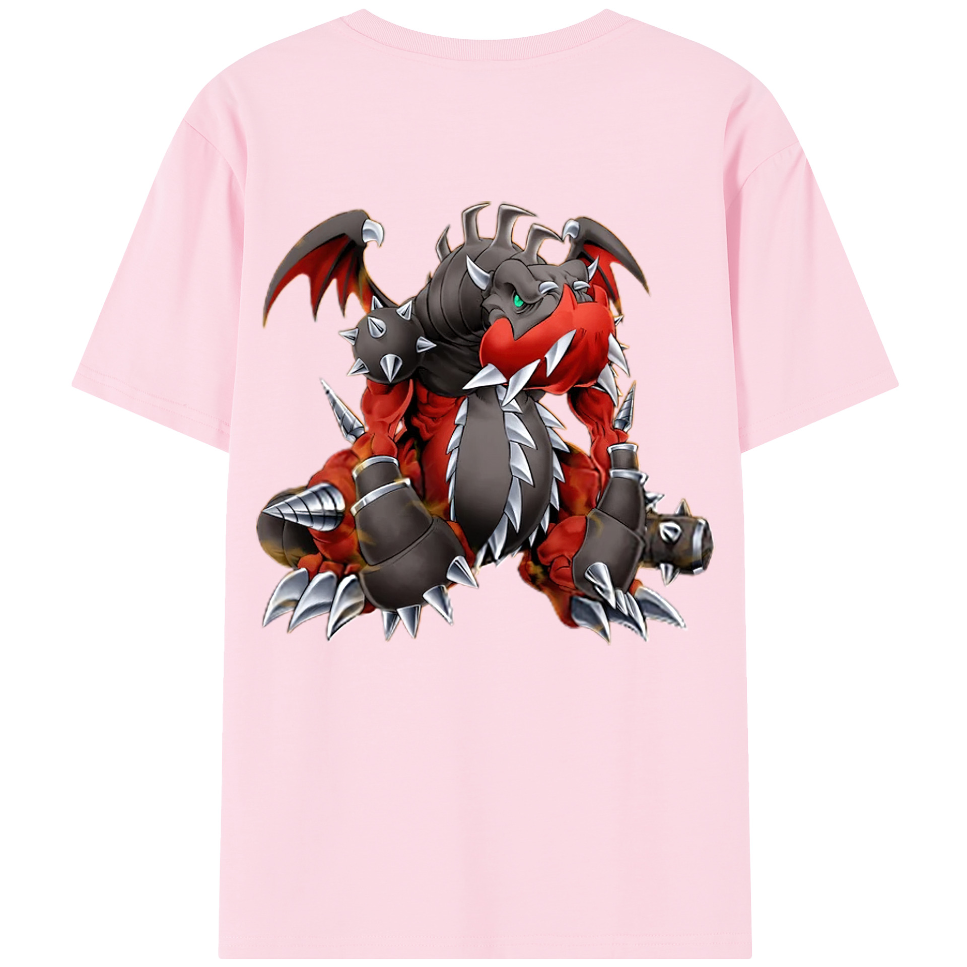 （画像用） 遊☆戯☆王 Yu-Gi-Oh! 綿100％半袖Tシャツ（背面プリント）