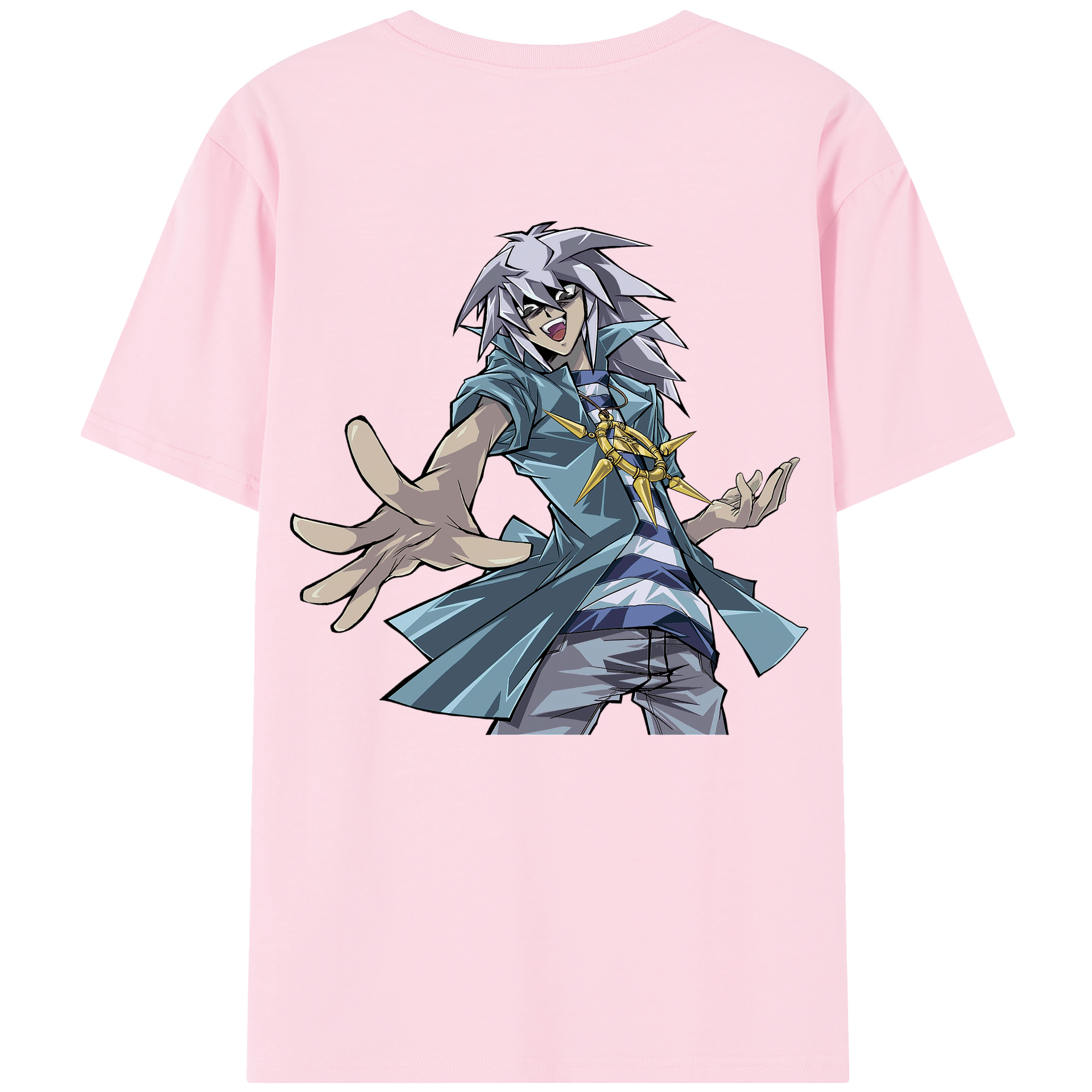 （画像用） 遊☆戯☆王 Yu-Gi-Oh! 綿100％半袖Tシャツ（背面プリント）