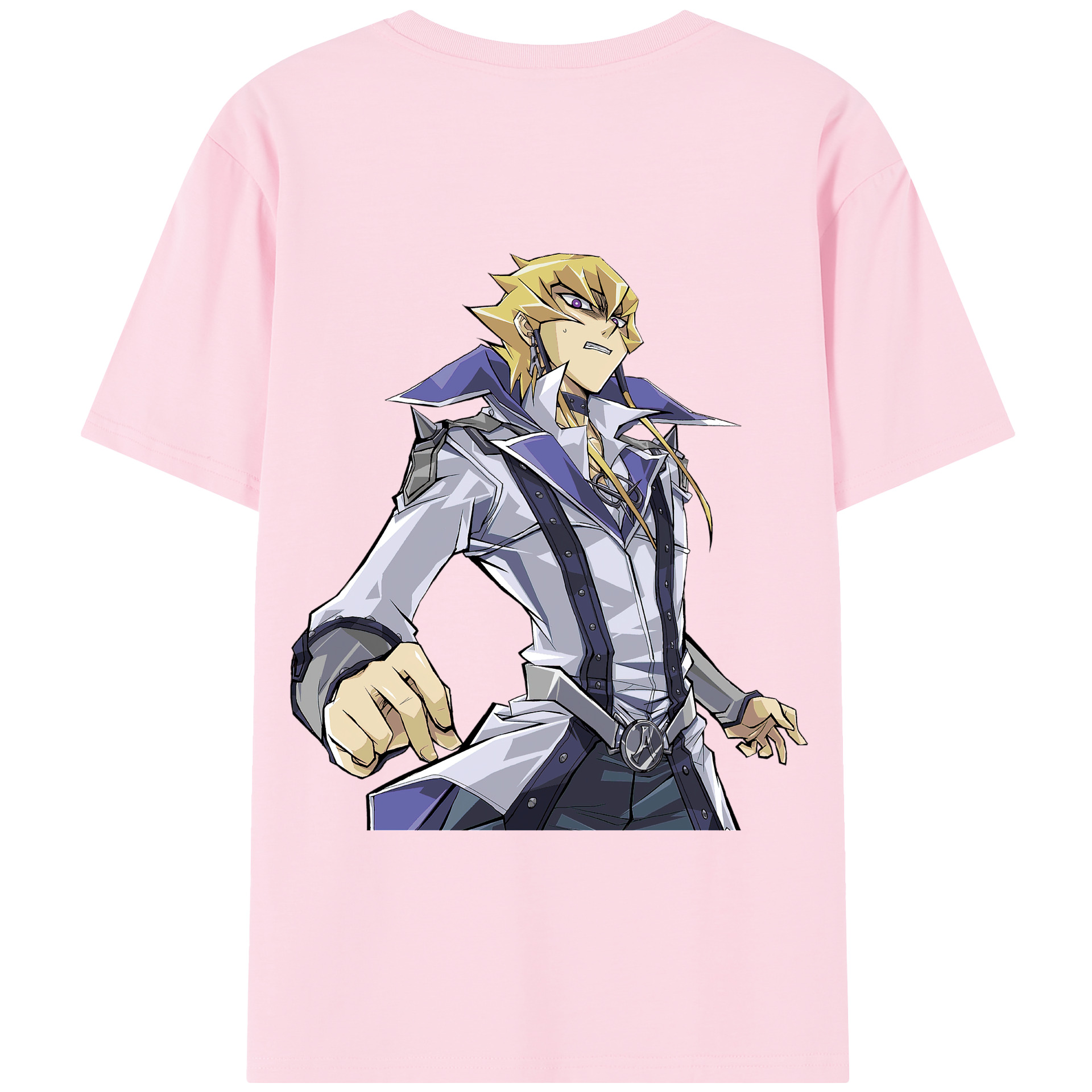 （画像用） 遊☆戯☆王 Yu-Gi-Oh! 綿100％半袖Tシャツ（背面プリント）