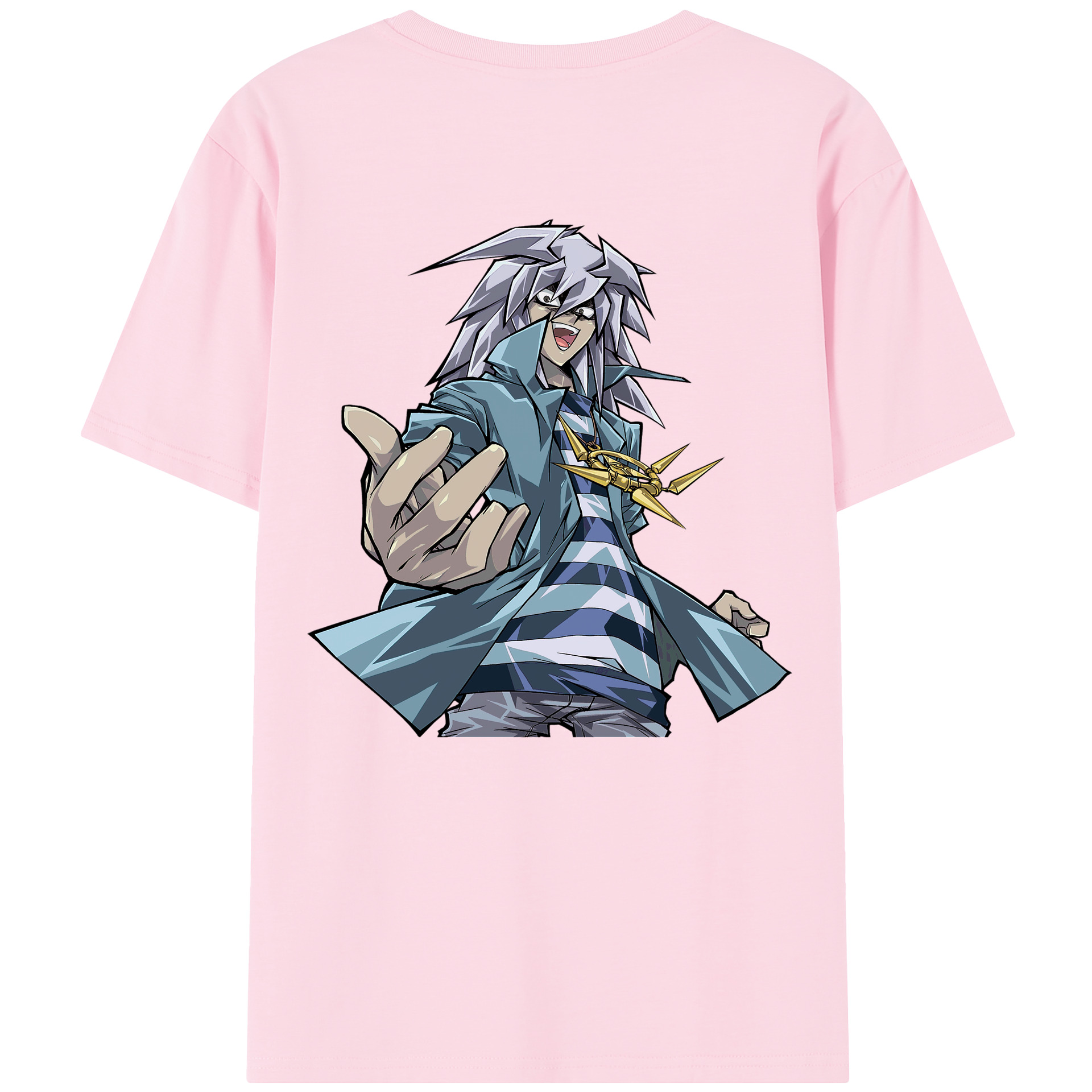 （画像用） 遊☆戯☆王 Yu-Gi-Oh! 綿100％半袖Tシャツ（背面プリント）