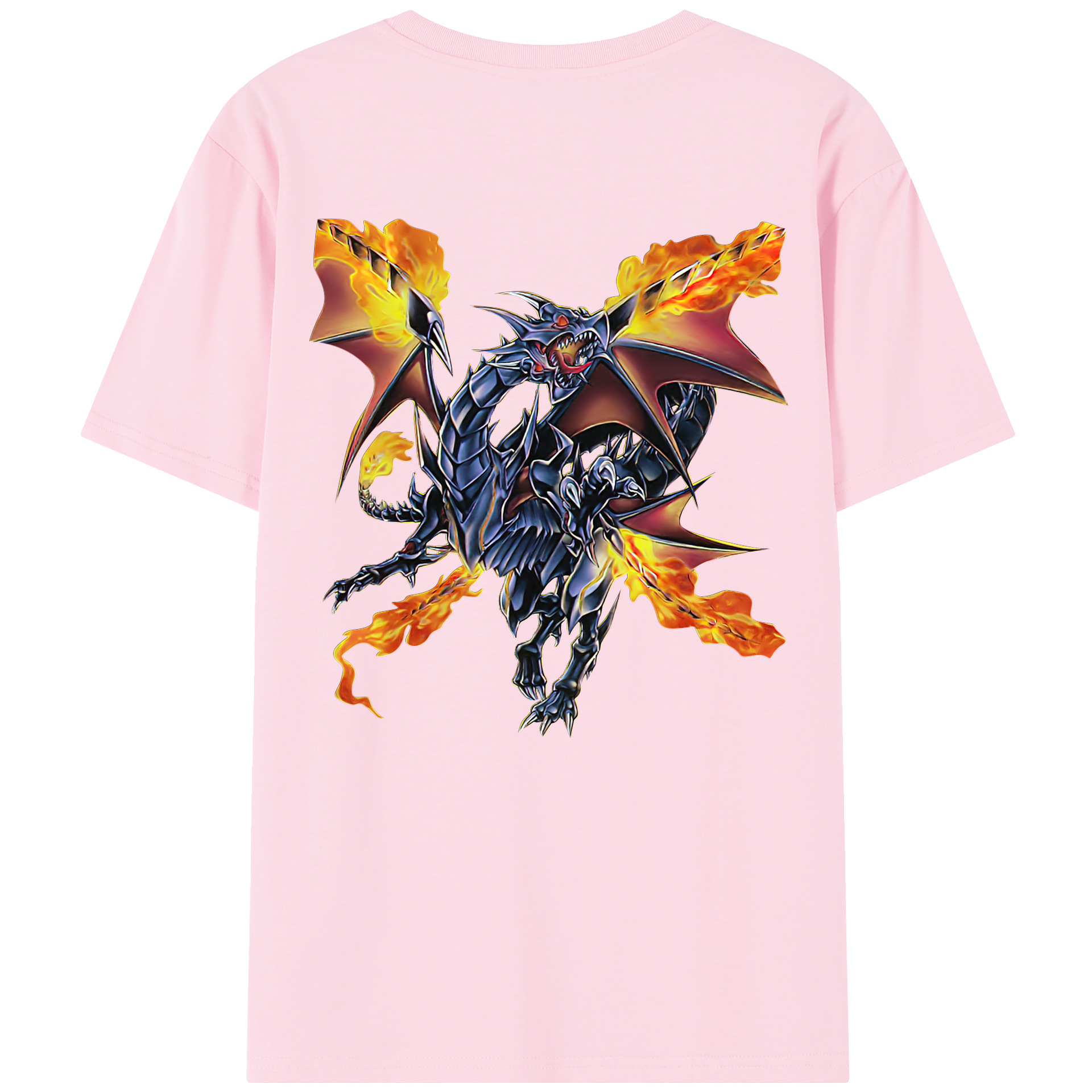 （画像用） 遊☆戯☆王 Yu-Gi-Oh! 綿100％半袖Tシャツ（背面プリント）