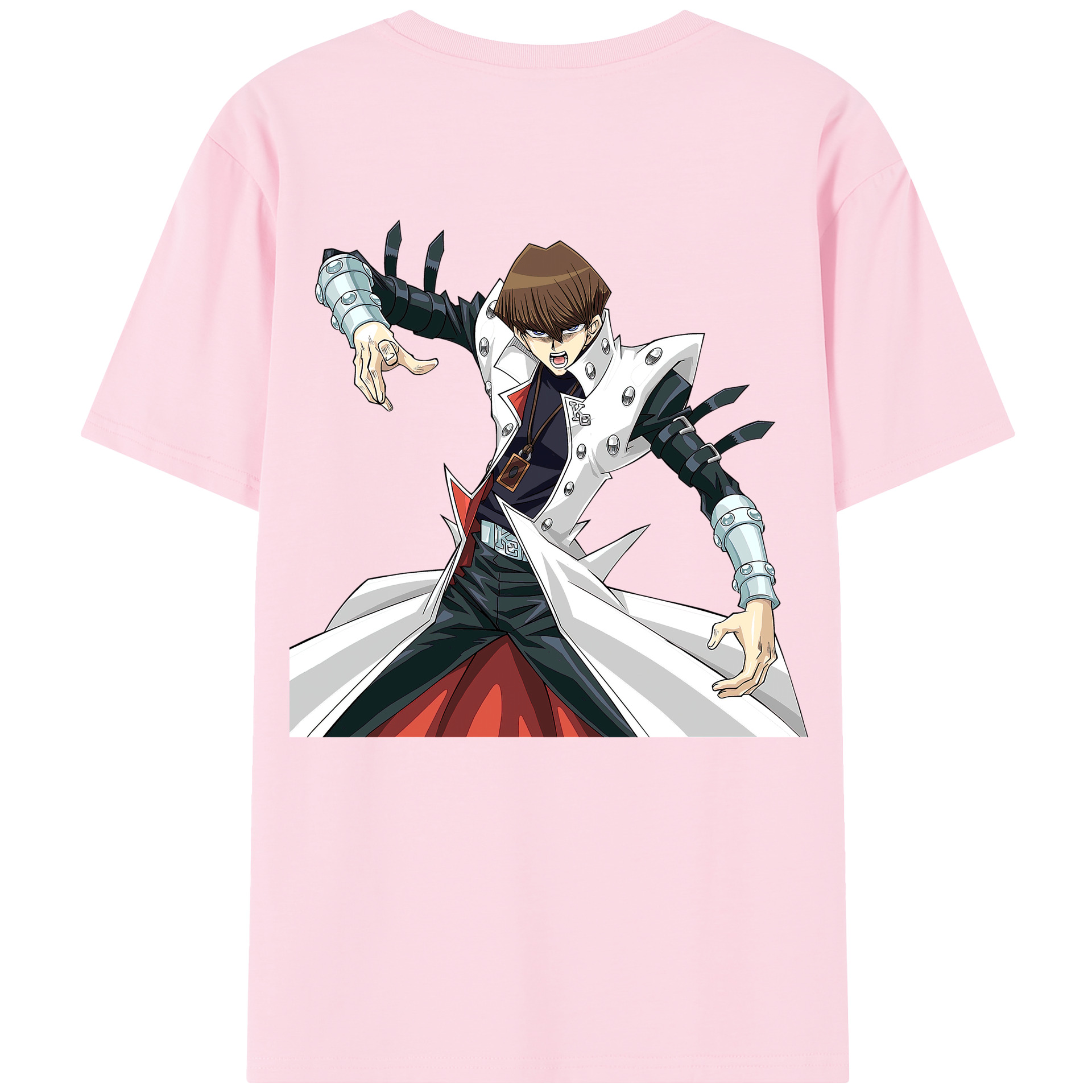 （画像用） 遊☆戯☆王 Yu-Gi-Oh! 綿100％半袖Tシャツ（背面プリント）