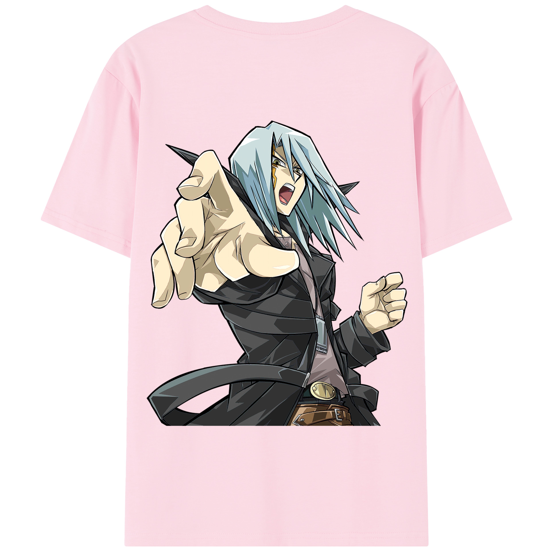 （画像用） 遊☆戯☆王 Yu-Gi-Oh! 綿100％半袖Tシャツ（背面プリント）
