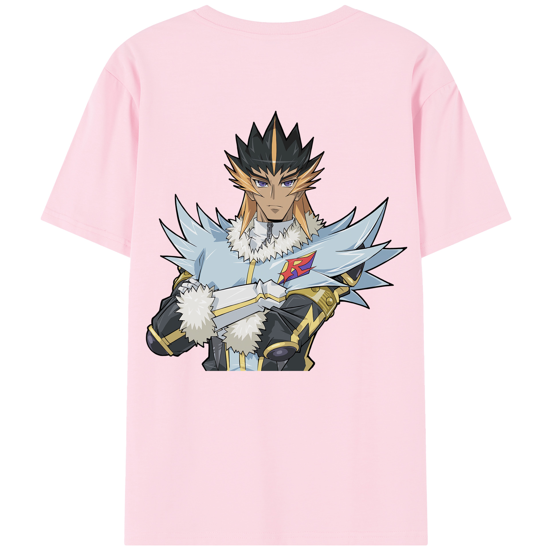 （画像用） 遊☆戯☆王 Yu-Gi-Oh! 綿100％半袖Tシャツ（背面プリント）