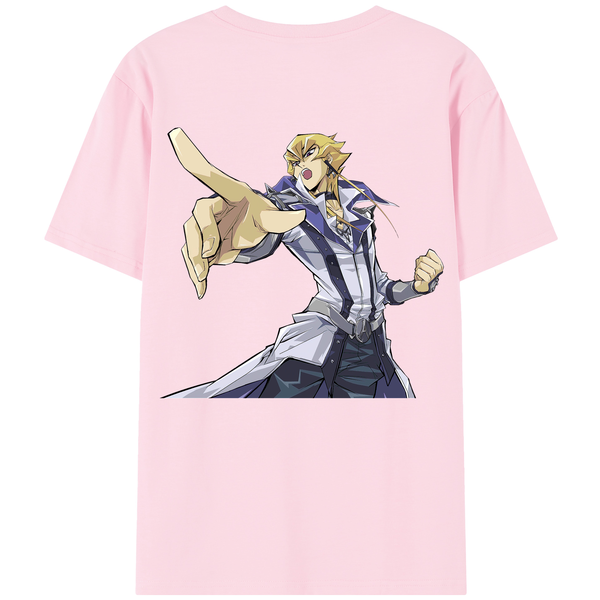 （画像用） 遊☆戯☆王 Yu-Gi-Oh! 綿100％半袖Tシャツ（背面プリント）
