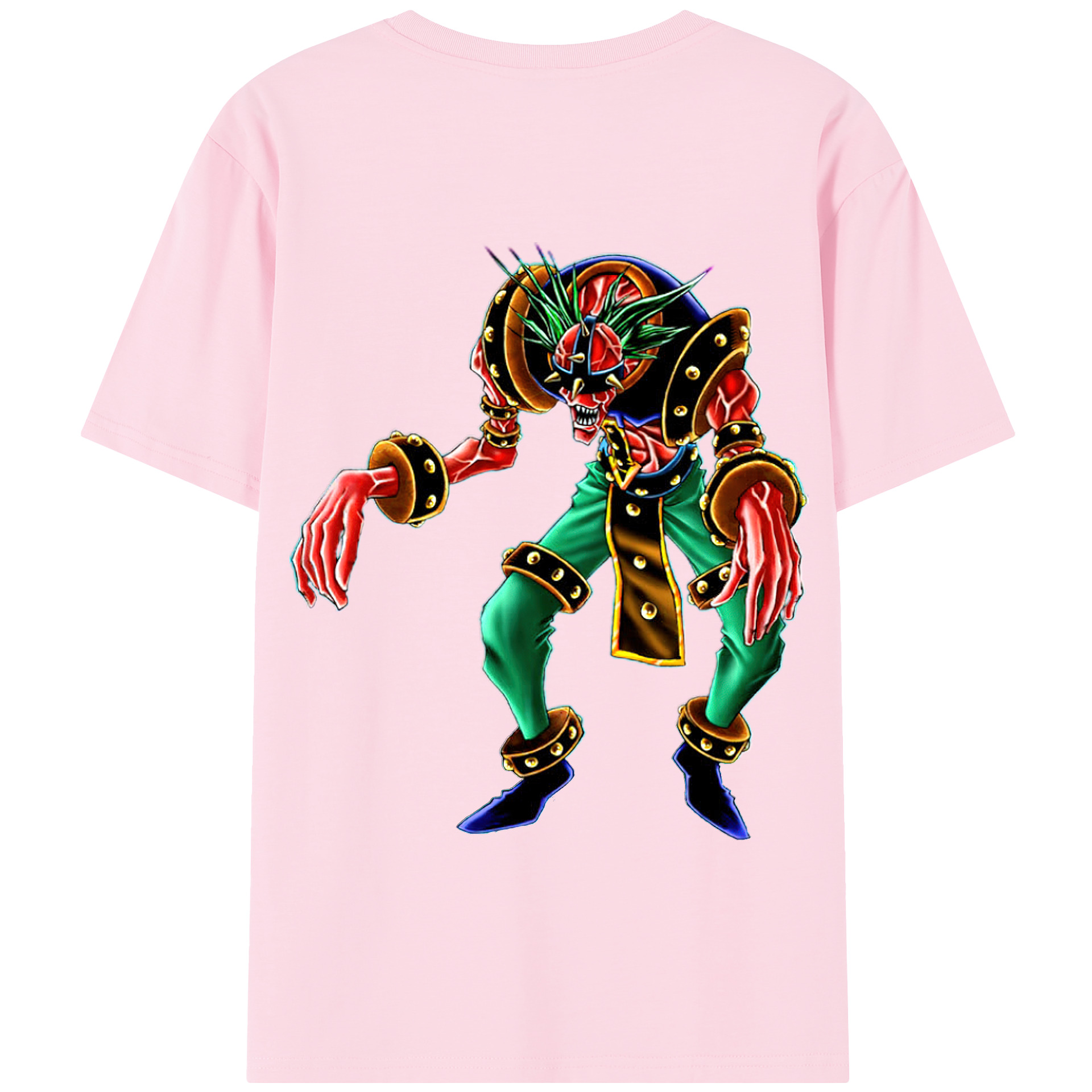 （画像用） 遊☆戯☆王 Yu-Gi-Oh! 綿100％半袖Tシャツ（背面プリント）