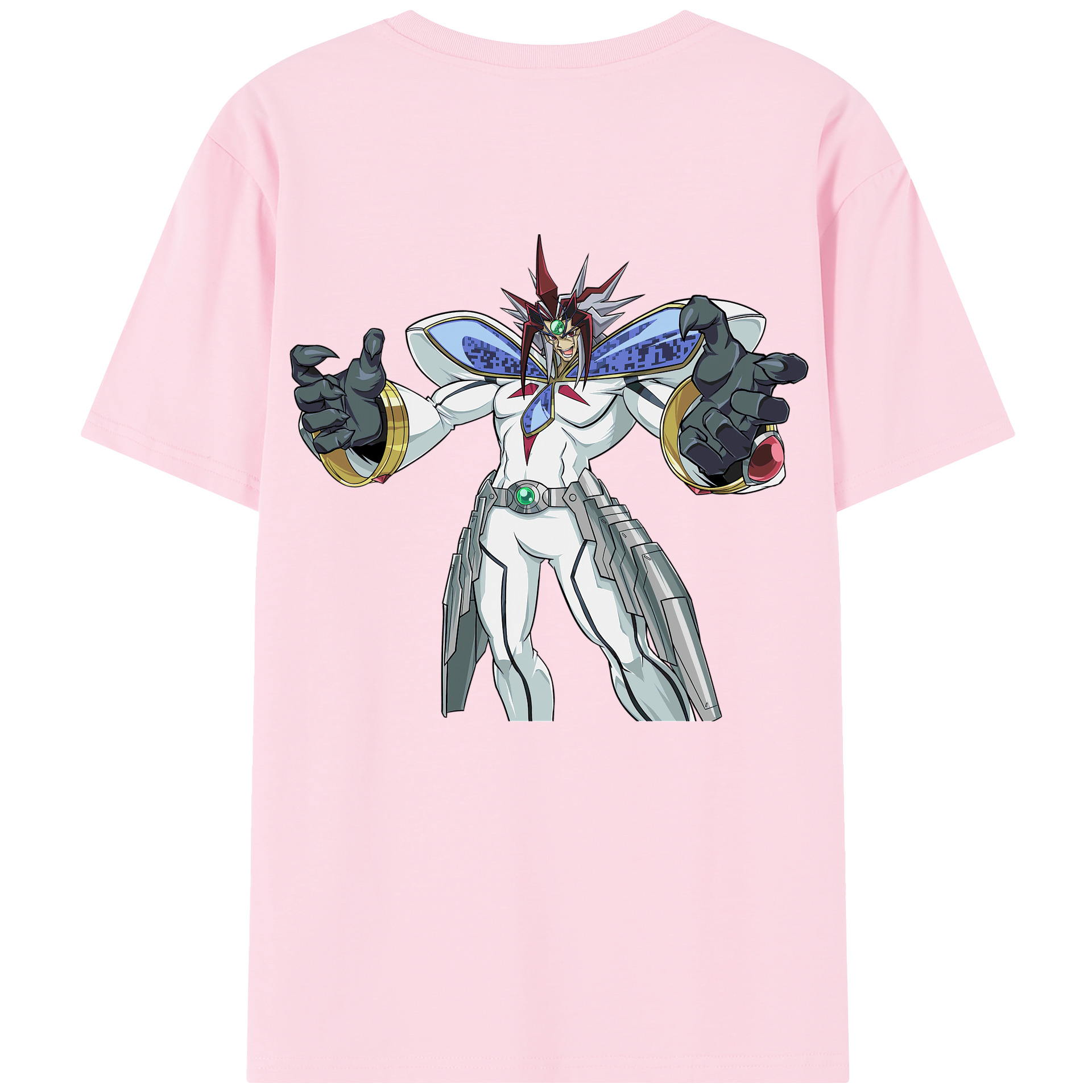 （画像用） 遊☆戯☆王 Yu-Gi-Oh! 綿100％半袖Tシャツ（背面プリント）