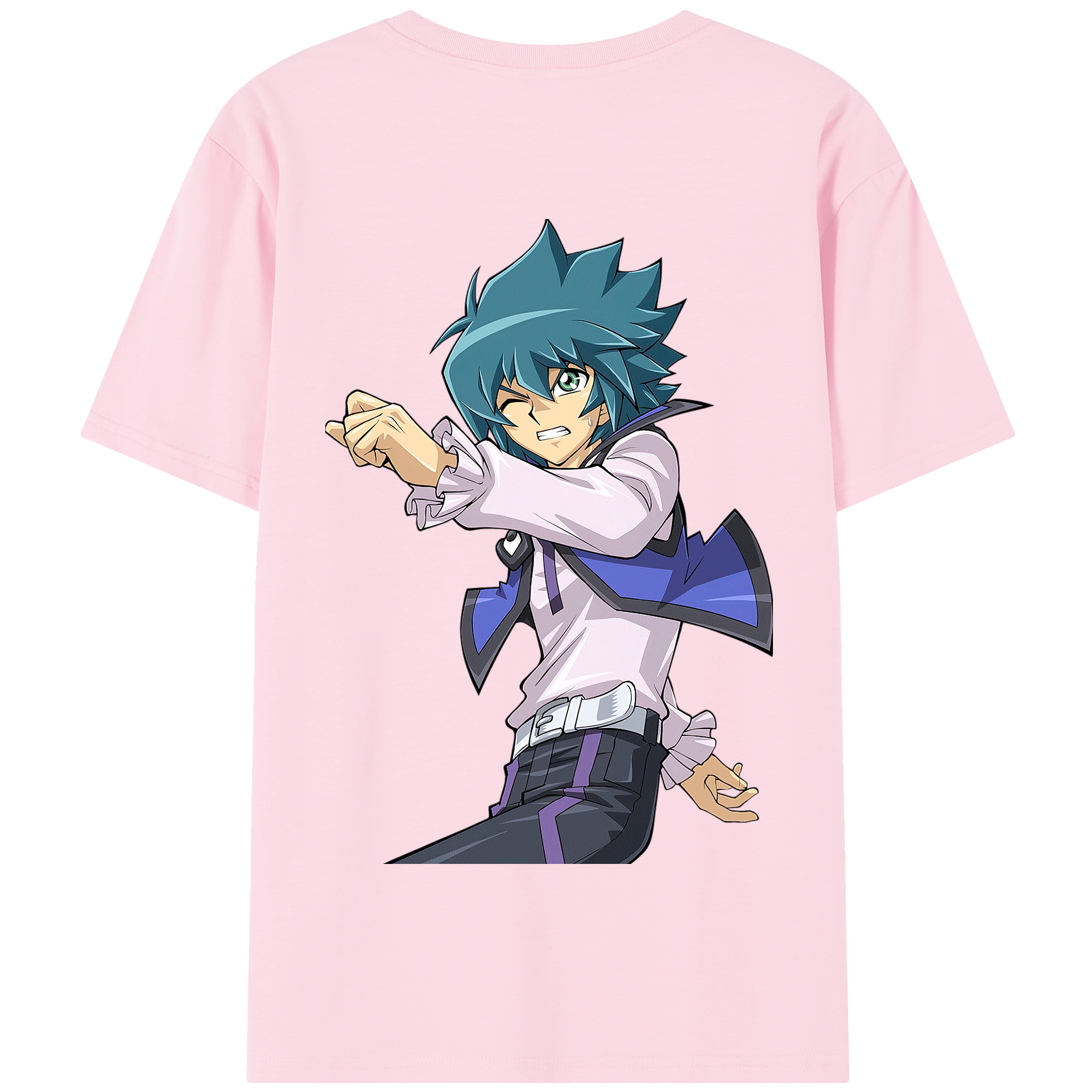 （画像用） 遊☆戯☆王 Yu-Gi-Oh! 綿100％半袖Tシャツ（背面プリント）