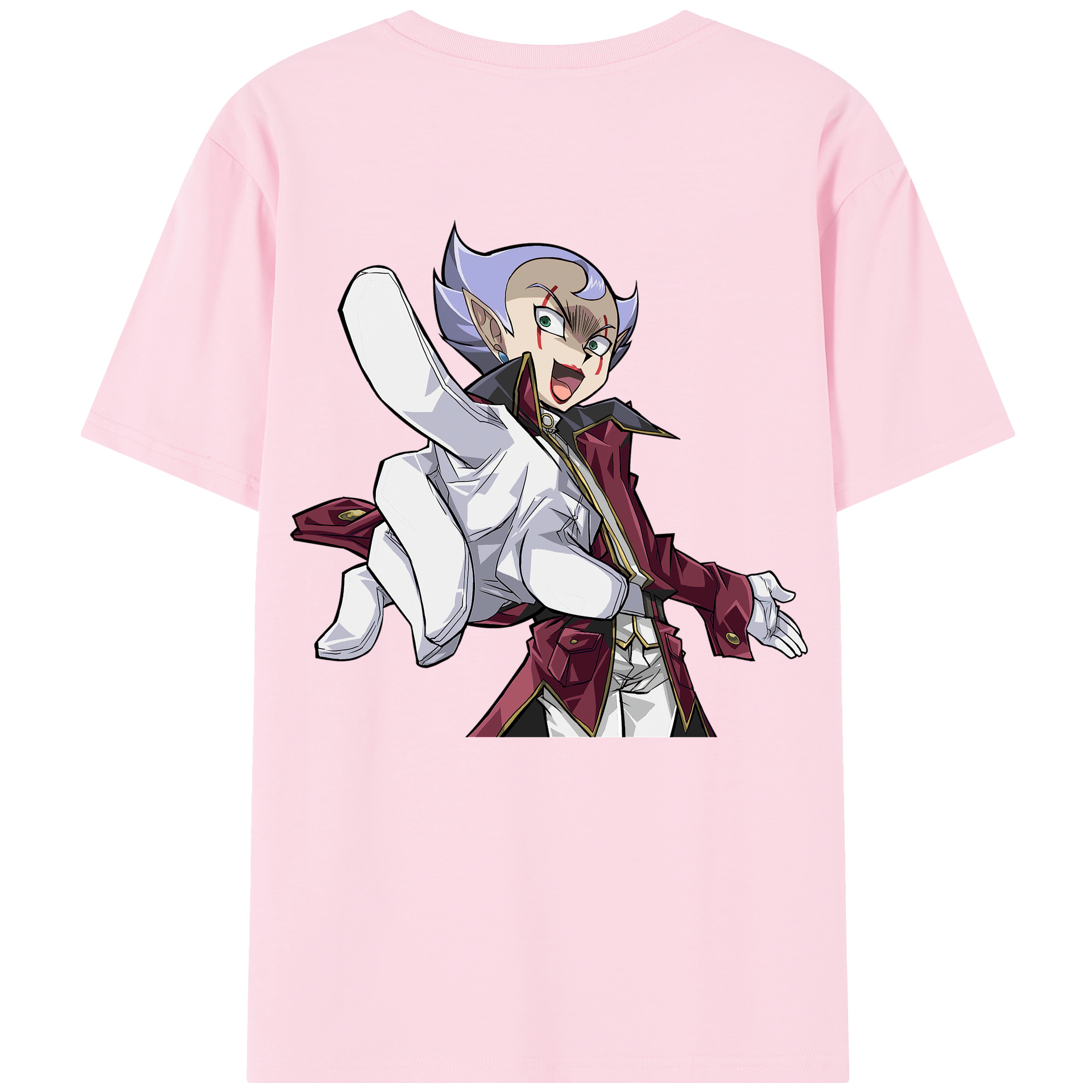 （画像用） 遊☆戯☆王 Yu-Gi-Oh! 綿100％半袖Tシャツ（背面プリント）