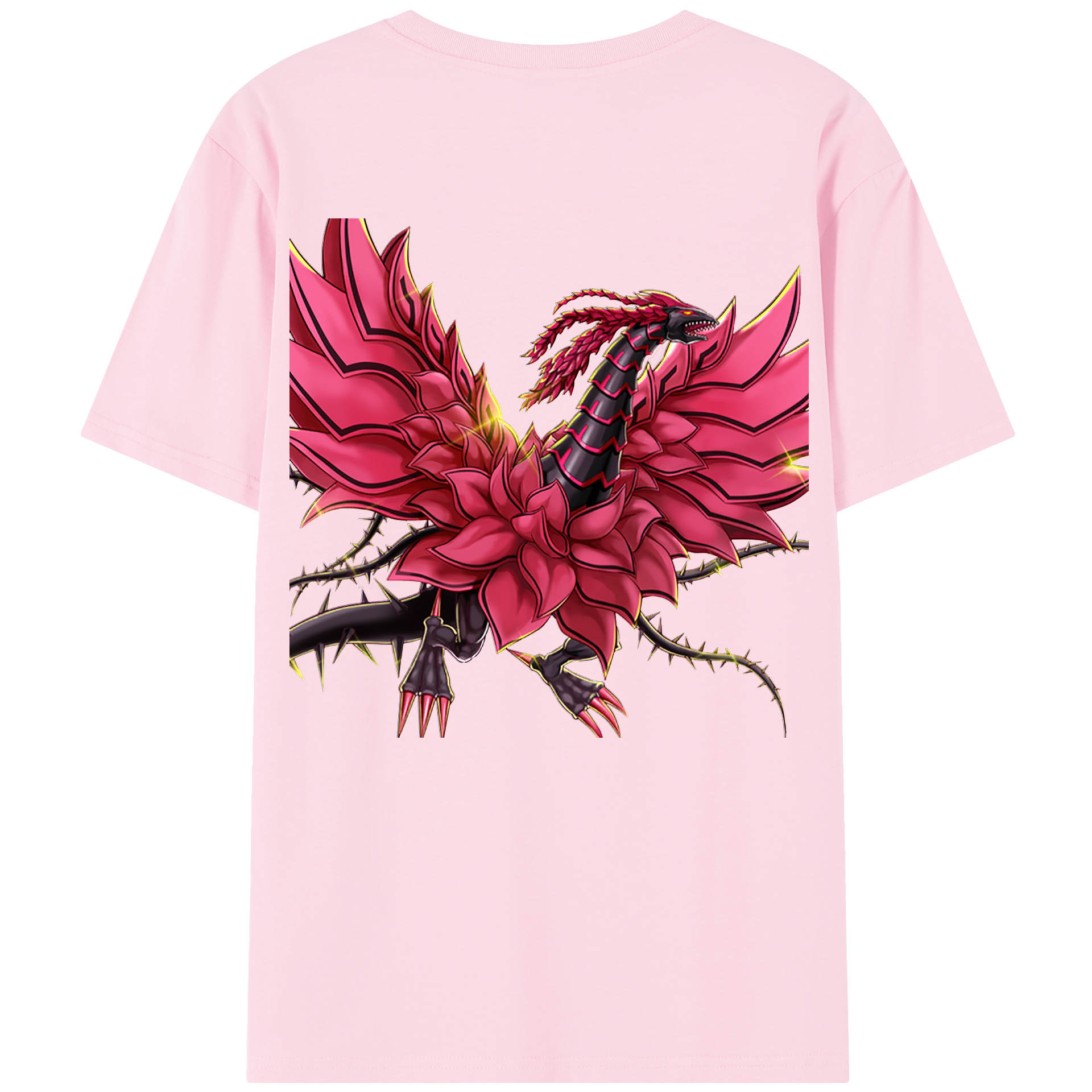 （画像用） 遊☆戯☆王 Yu-Gi-Oh! 綿100％半袖Tシャツ（背面プリント）