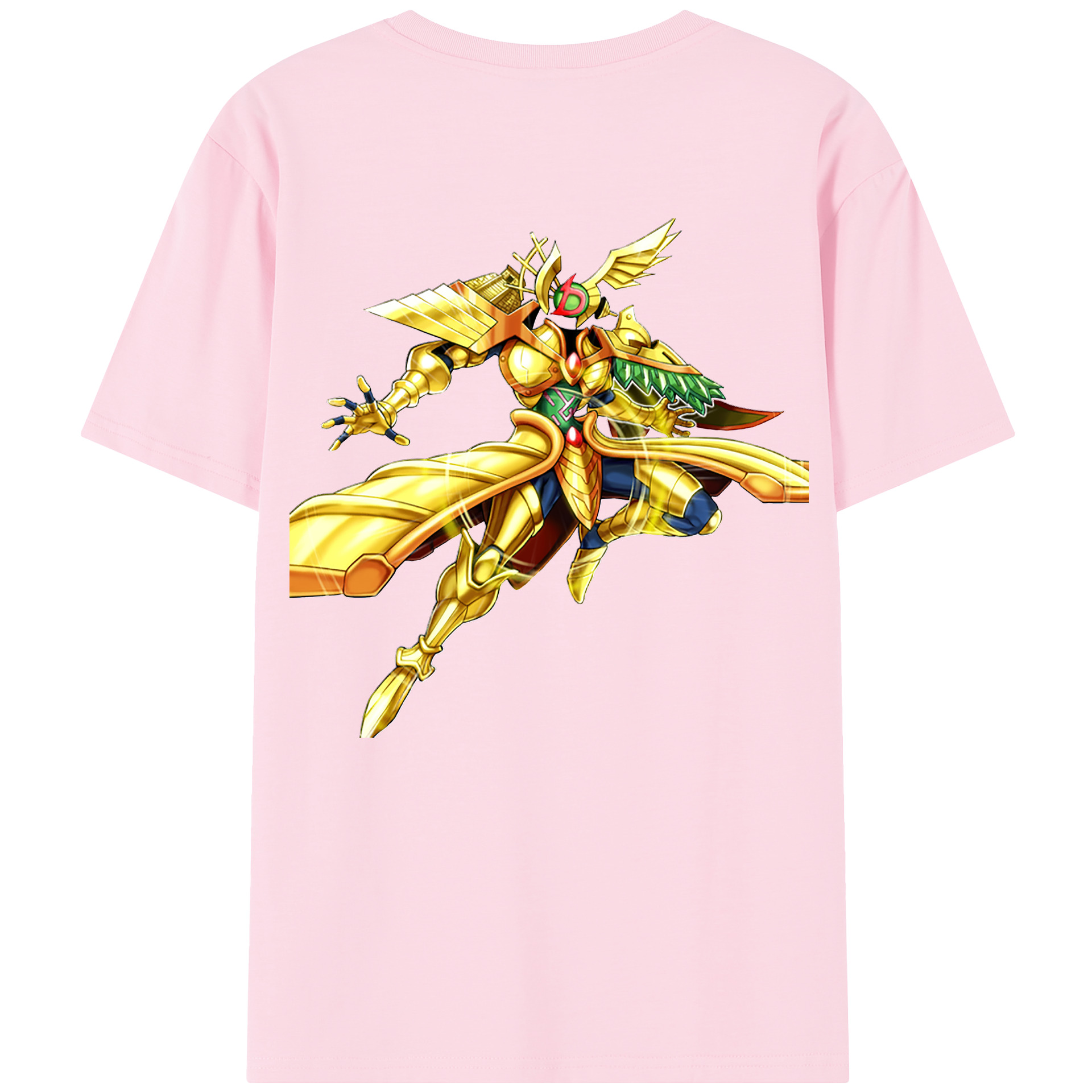 （画像用） 遊☆戯☆王 Yu-Gi-Oh! 綿100％半袖Tシャツ（背面プリント）