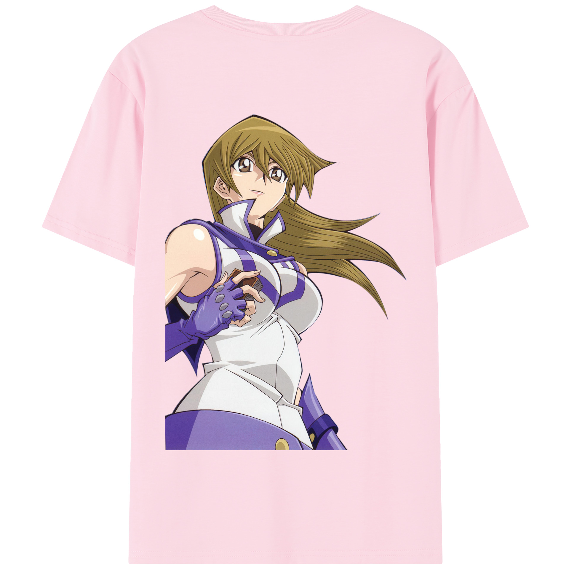 （画像用） 遊☆戯☆王 Yu-Gi-Oh! 綿100％半袖Tシャツ（背面プリント）