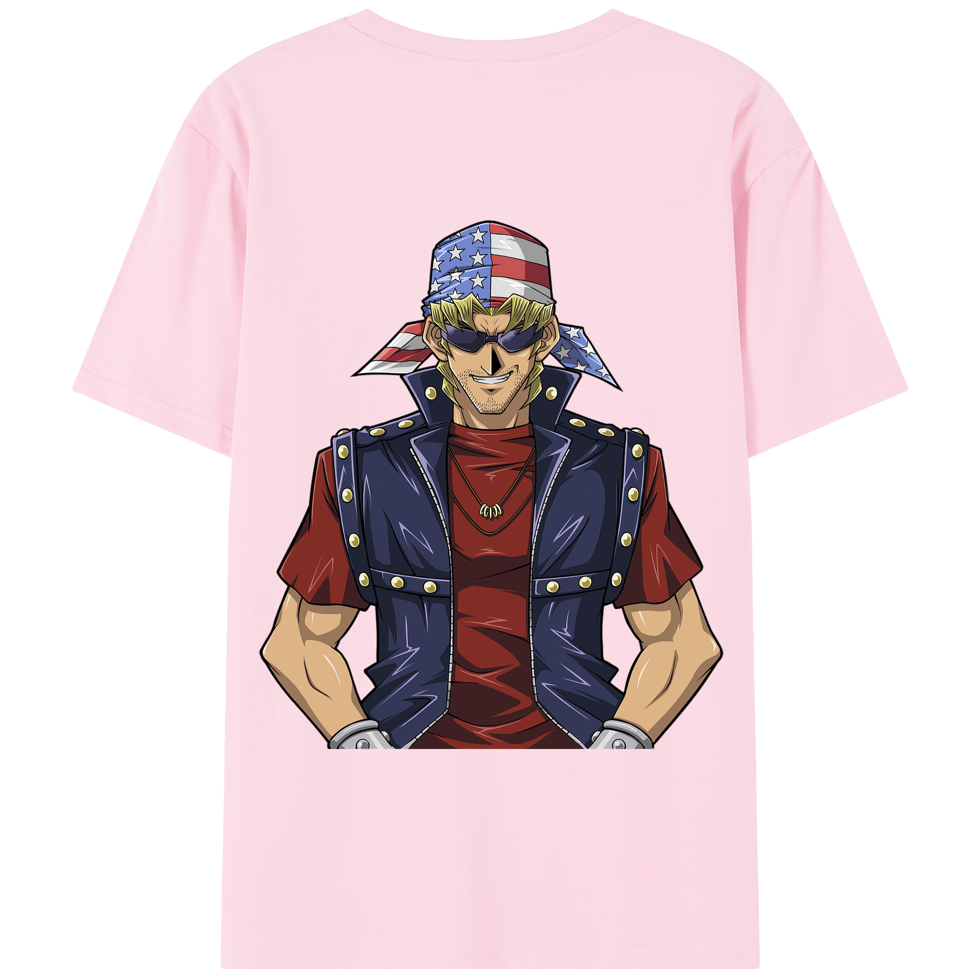 （画像用） 遊☆戯☆王 Yu-Gi-Oh! 綿100％半袖Tシャツ（背面プリント）