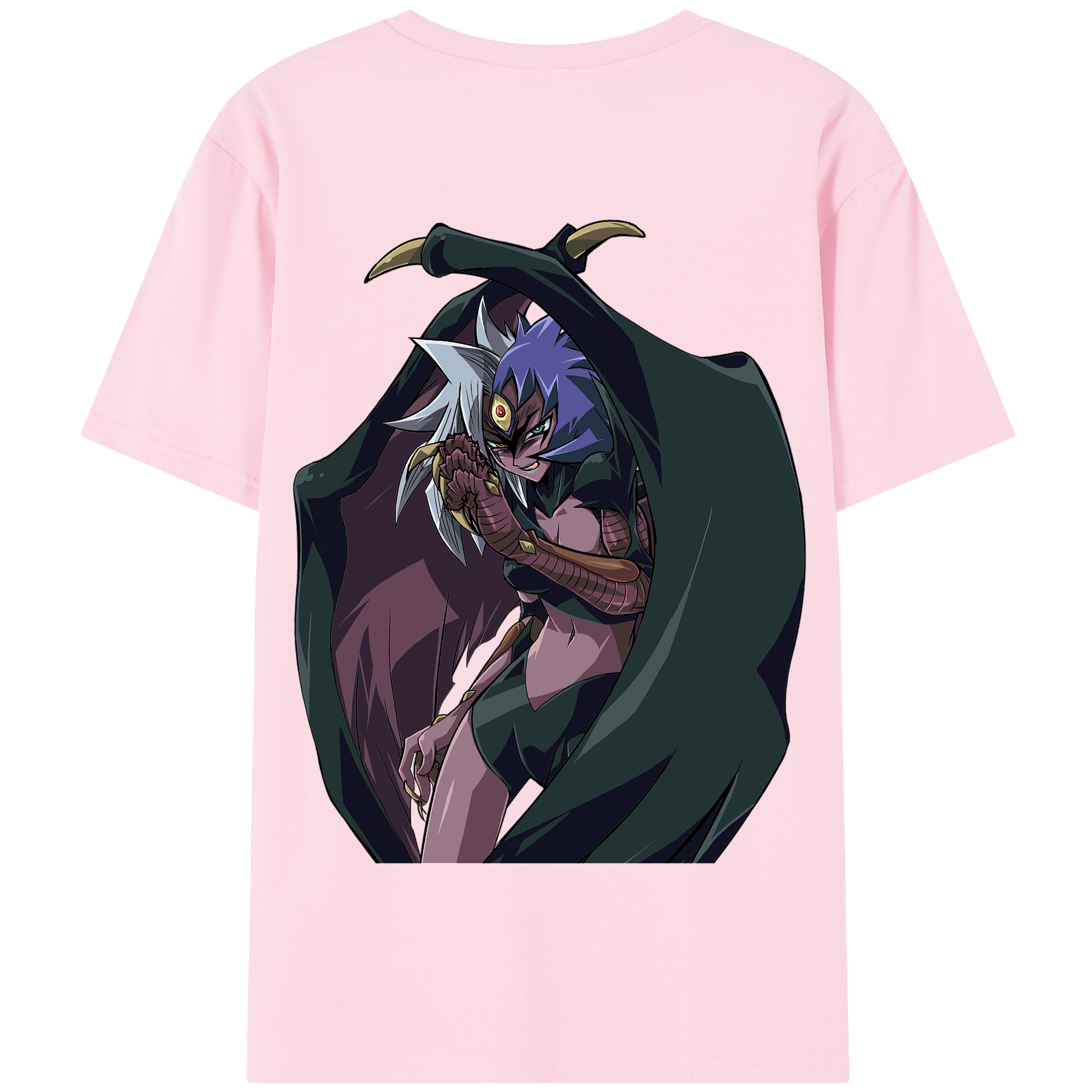 （画像用） 遊☆戯☆王 Yu-Gi-Oh! 綿100％半袖Tシャツ（背面プリント）