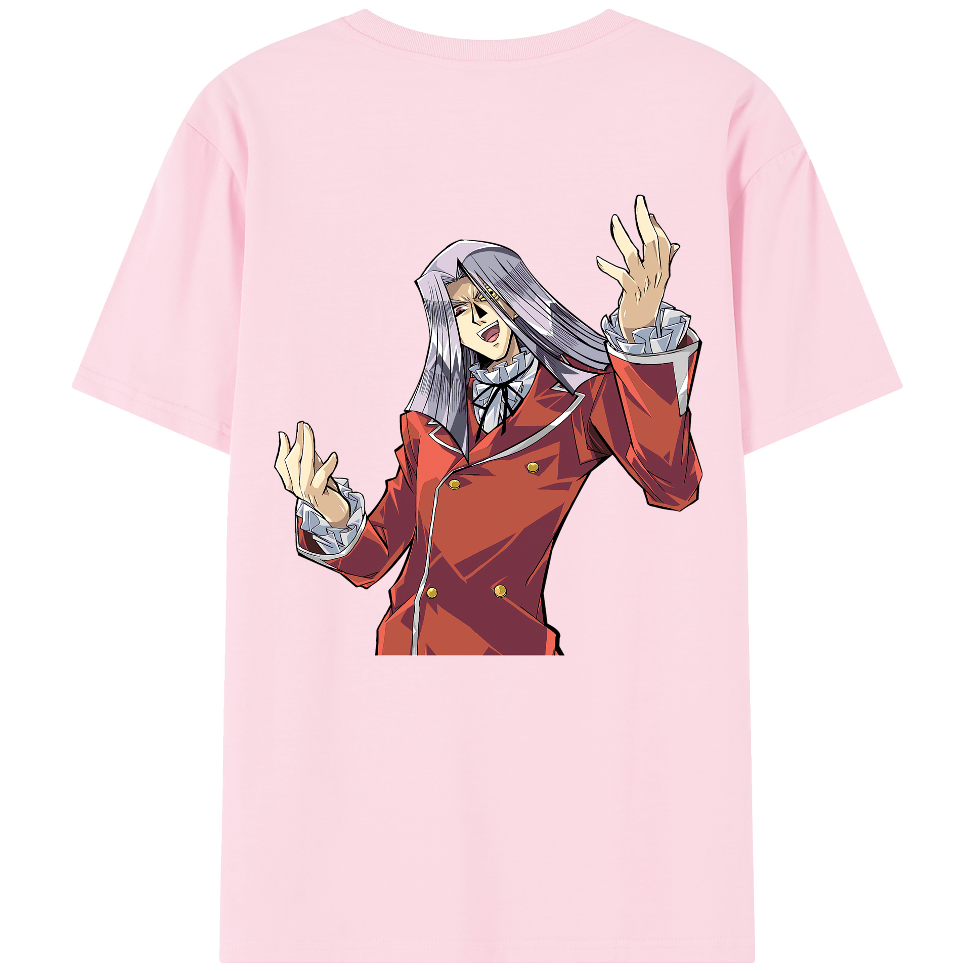 （画像用） 遊☆戯☆王 Yu-Gi-Oh! 綿100％半袖Tシャツ（背面プリント）